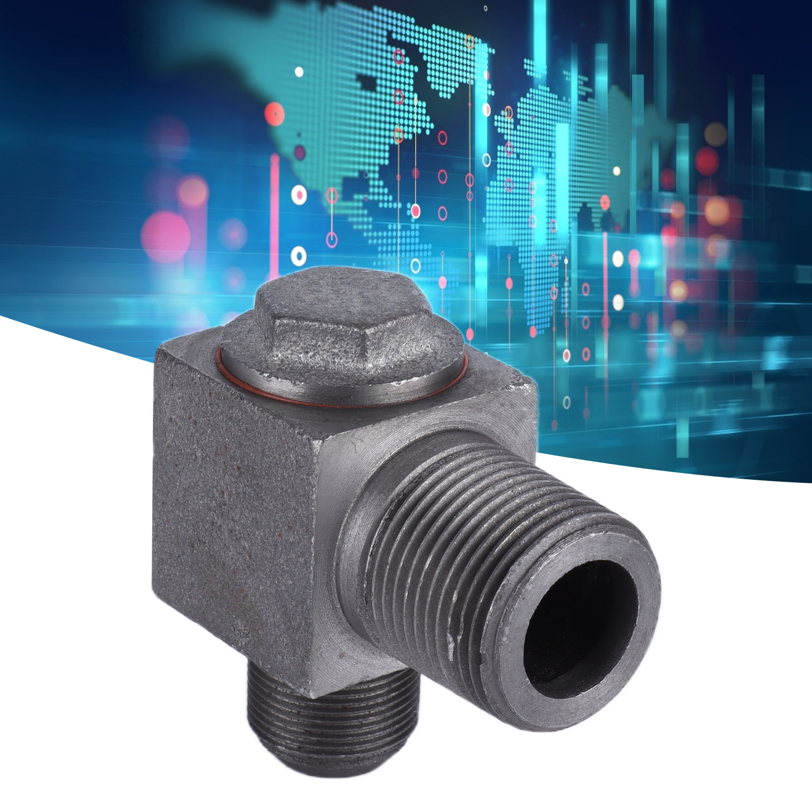 Rückschlagventil Für Zubehör Von Luftkompressoren/luftpumpen Mit Schnittstelle, Feingewinde 1 Zoll X 27 Mm X 10 Mm + Winkelstück