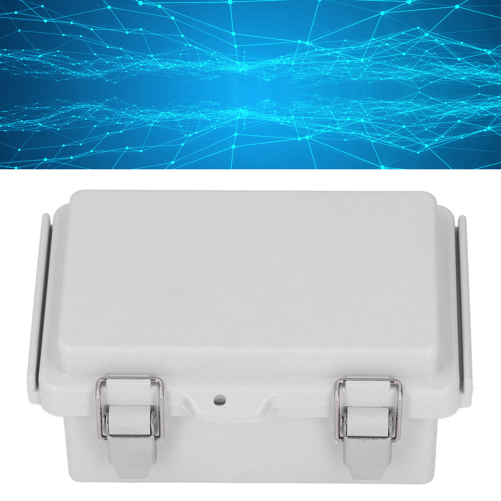 Ip67 Wasserdichtes Abs-gehäuse Für Technische Instrumente, Außenanschlusskasten Für Elektrische Arbeiten, 100 X 150 X 70 Mm.