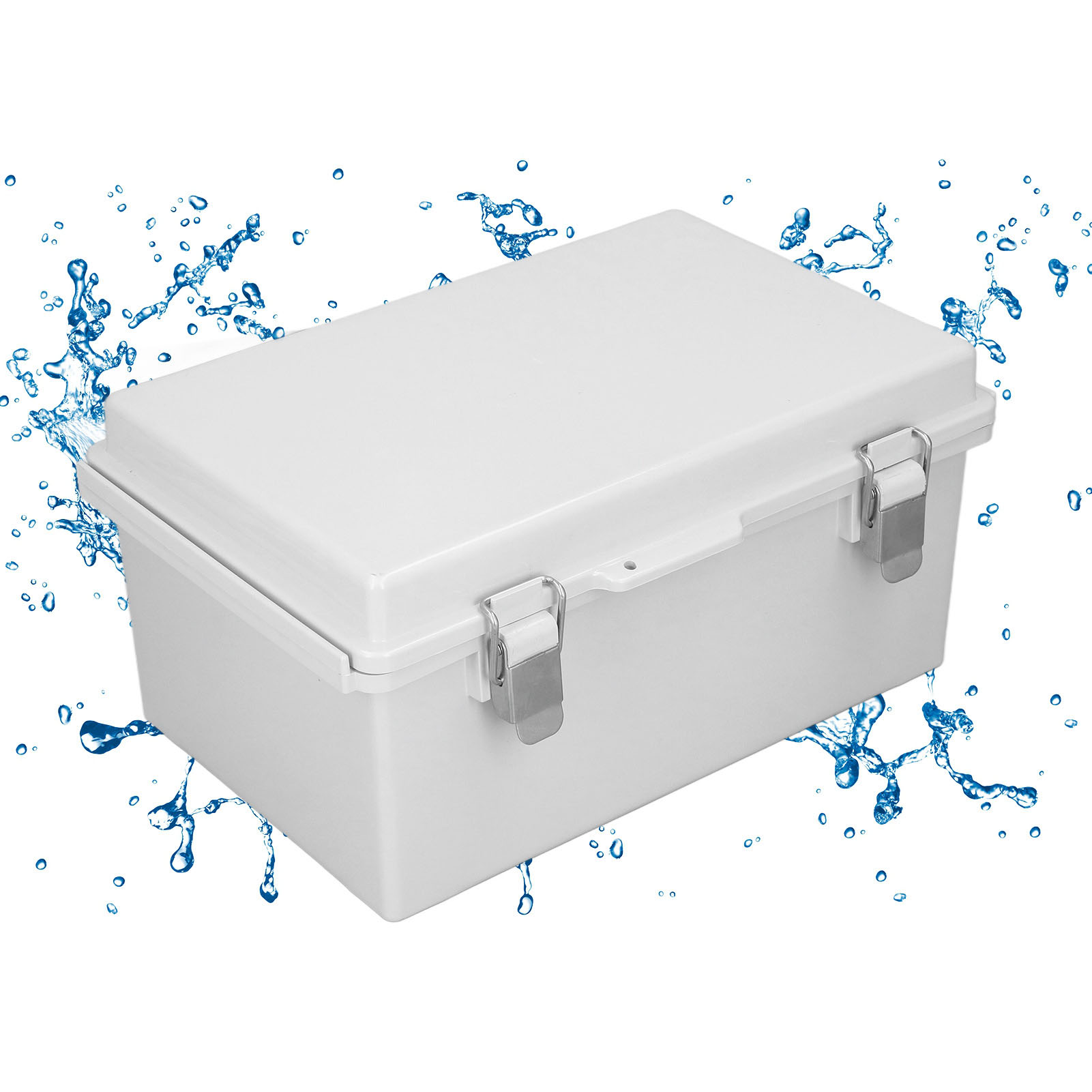 Ip67 Wasserdichtes Abs-gehäuse Für Technische Instrumente, Außenanschlussdose Für Elektroinstallationen, 190 X 290 X 140 Mm