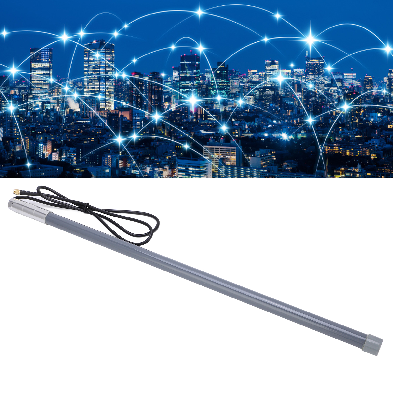 Blg-433-cx-60 Kabelübertragende Omnidirektionale Glasfaserantenne, Entwickelt Für Raue Umgebungen, Bietet Optimale Signalverstärkung Und Abdichtung.