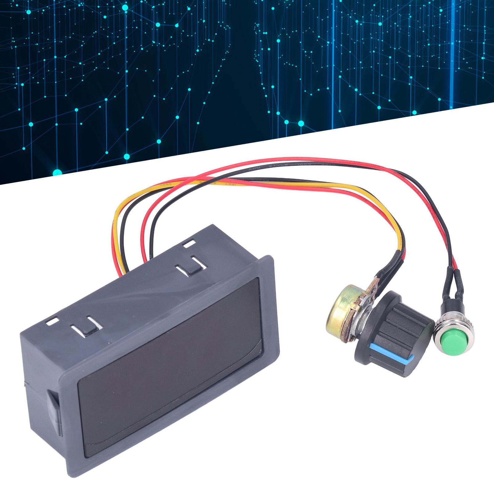 Ccm5d Digitaler Drehzahlregler Für Stufenlos Regelbare 6v/12v/24v Pwm-gleichstrommotoren, Mit Display Und Gehäuse.