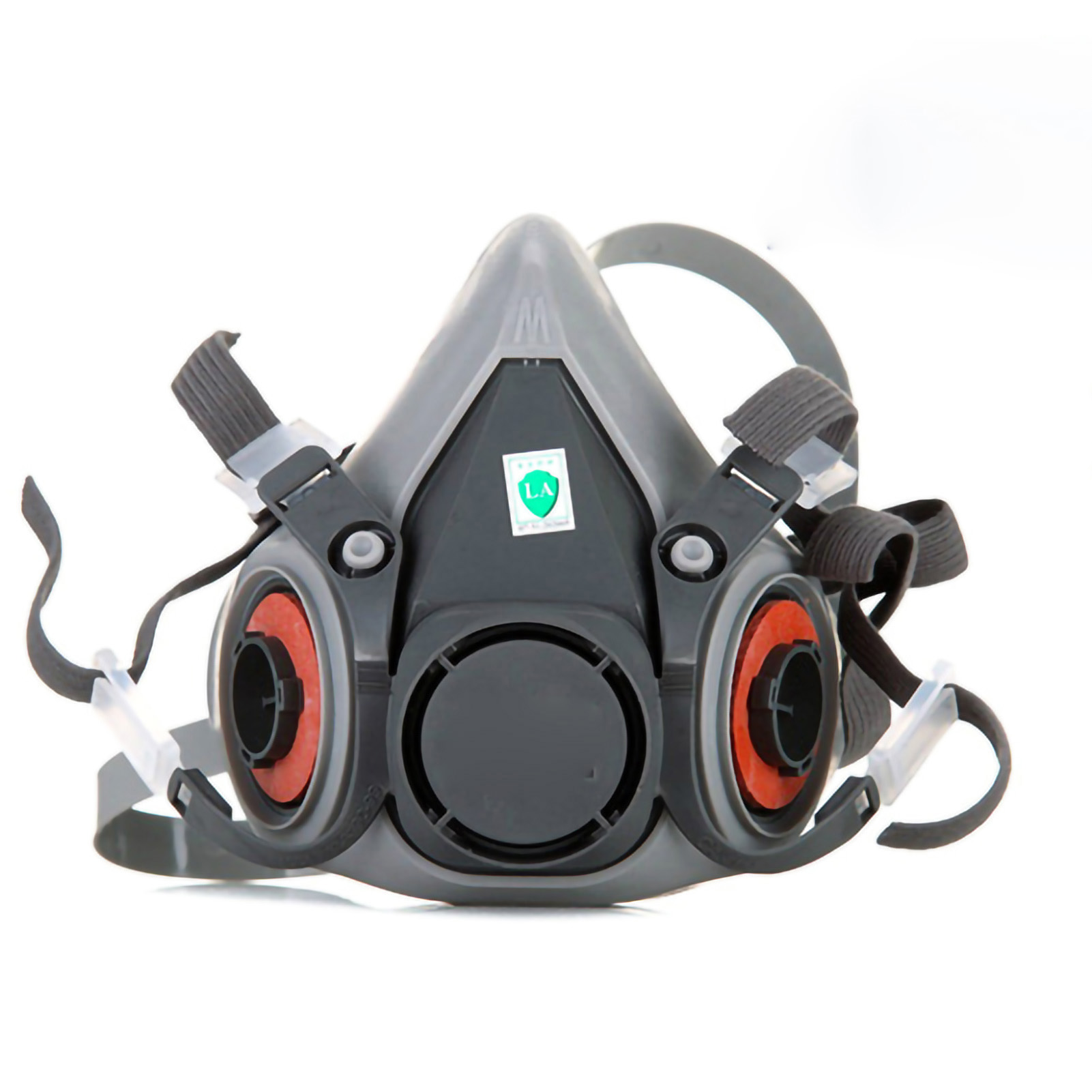 6200 Halbmaske Staub- Und Gasmaske, Mittlere Größe, Aus Gummi, Zum Schutz Vor Staub Und Für Arbeiten Im Öffentlichen Raum.