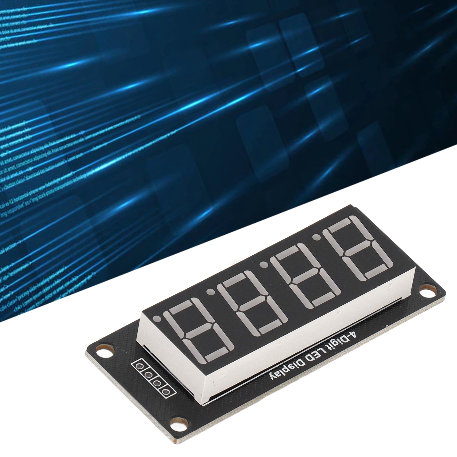 Tm1637 Led-segmentanzeigemodul, 0,56-zoll-vierstellige-sieben-segment-anzeigemodul Mit Grüner Anzeige Für Arduino