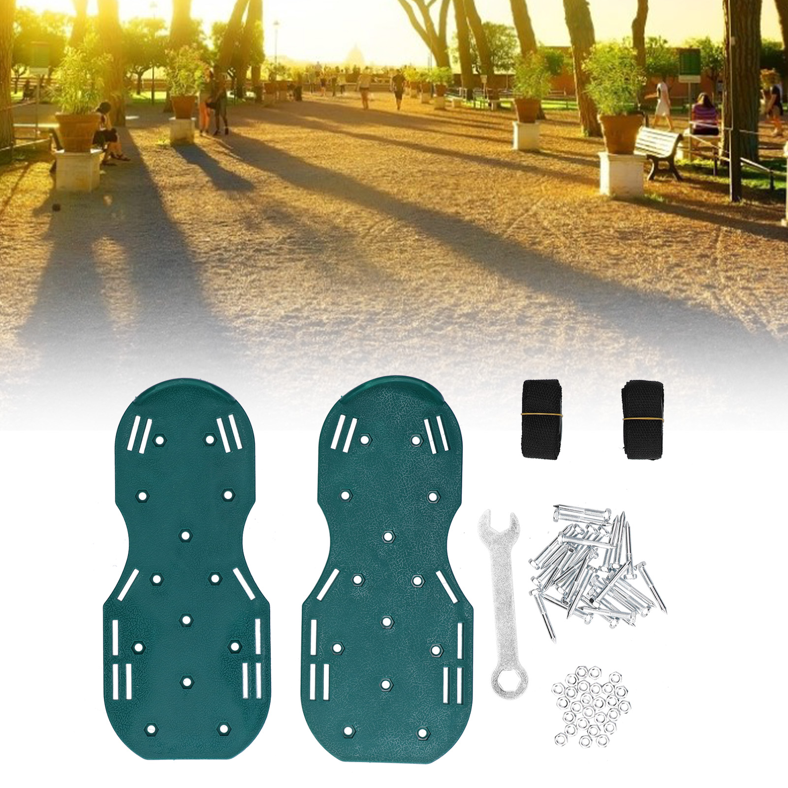 4,2 Cm Aufblasbare Gartenheringe Zum Auflockern Des Bodens, Selbstnivellierende Epoxidharz-werkzeuge.