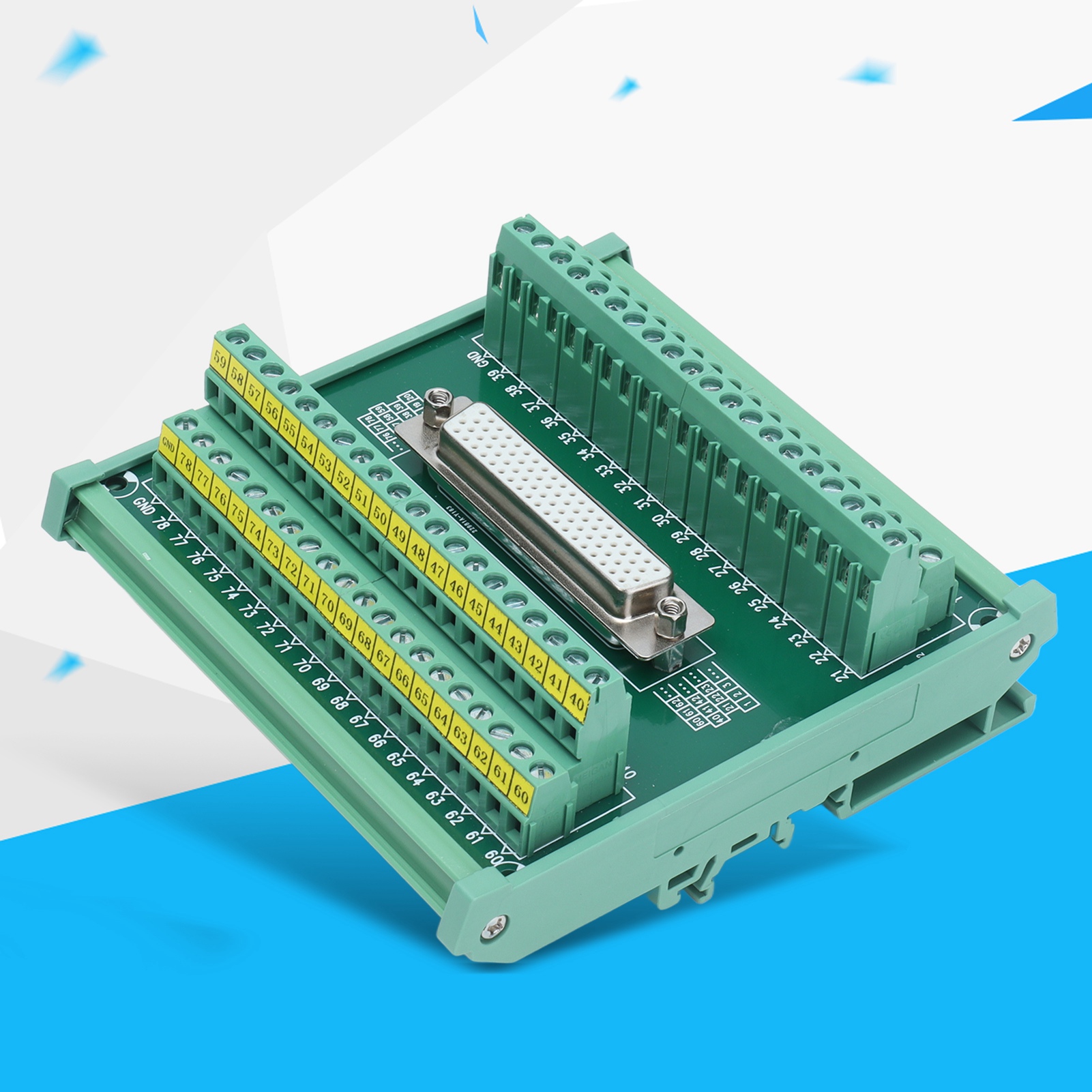 Db78-m7 Klemmenblockadapter, Weiblicher Klemmenblock, Relaisplatine