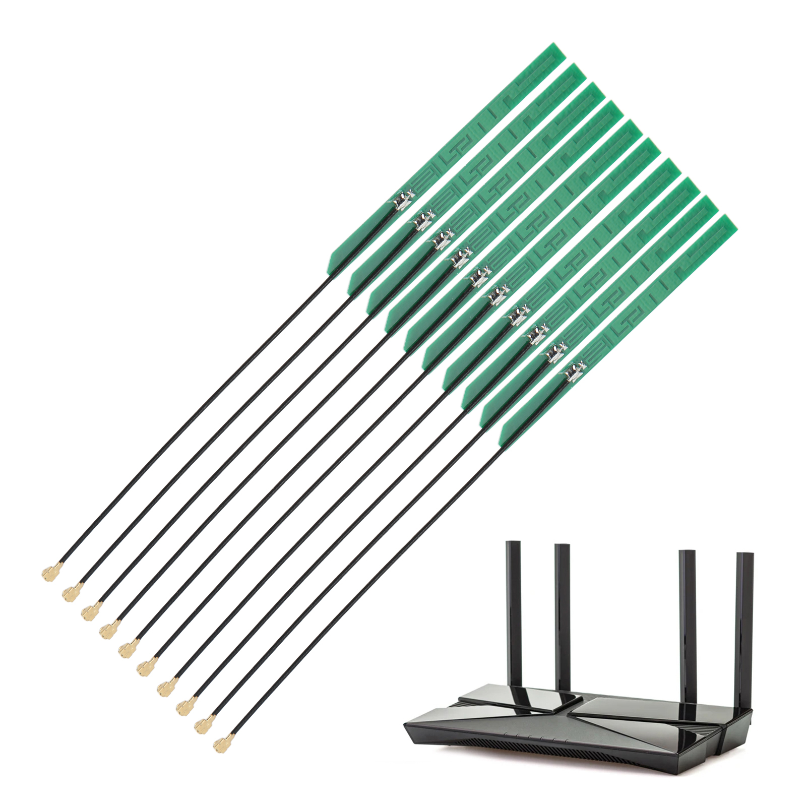 Nz-2.4g-pcb-005 Schlanke Leiterplatte 2,4 Ghz, 2,4-ghz-zigbee-modul Mit Integrierter Antenne Und Ipex-anschluss Für Die Antenne
