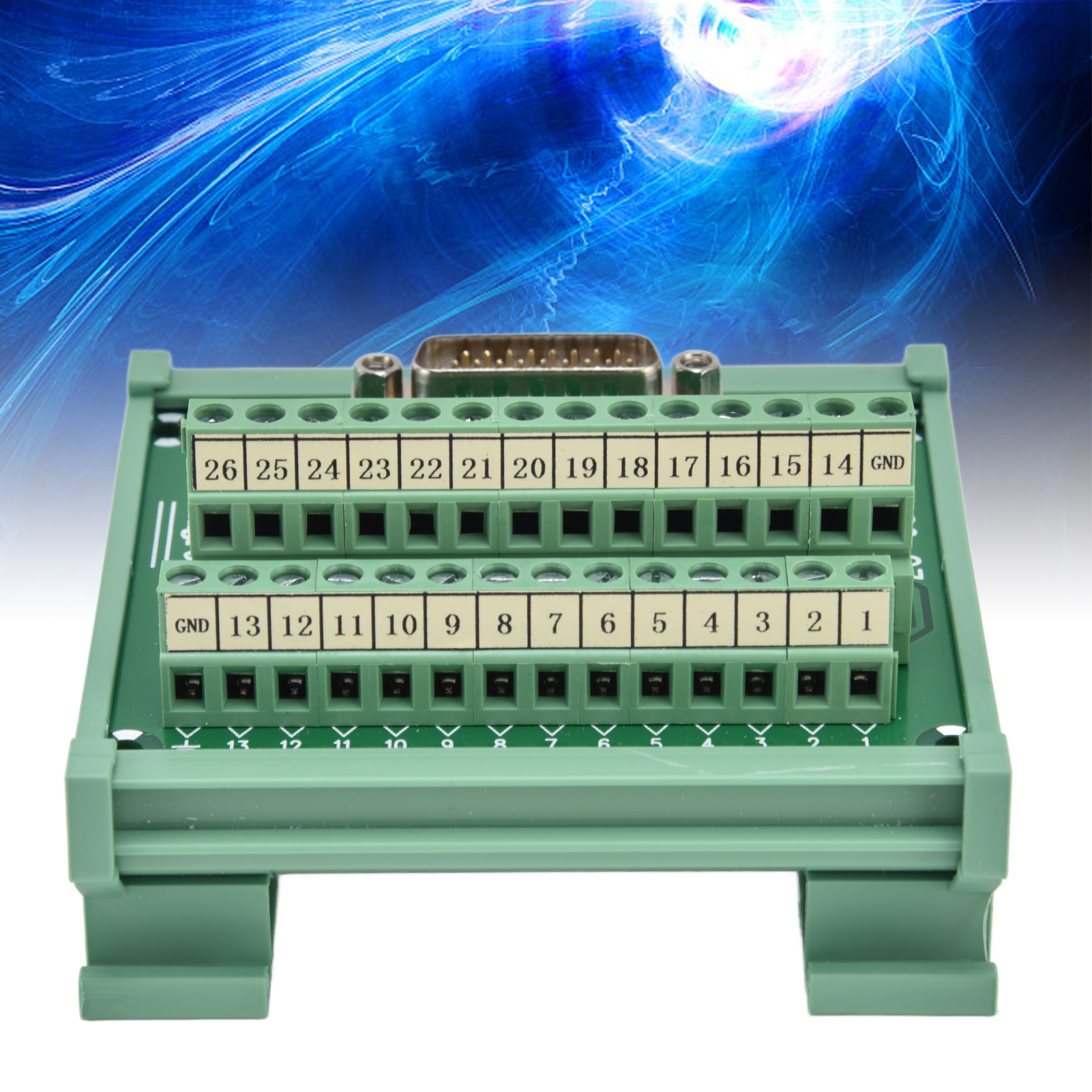 Db26-stecker Auf Db26-g7-klemmenblock Mit Gehäuse