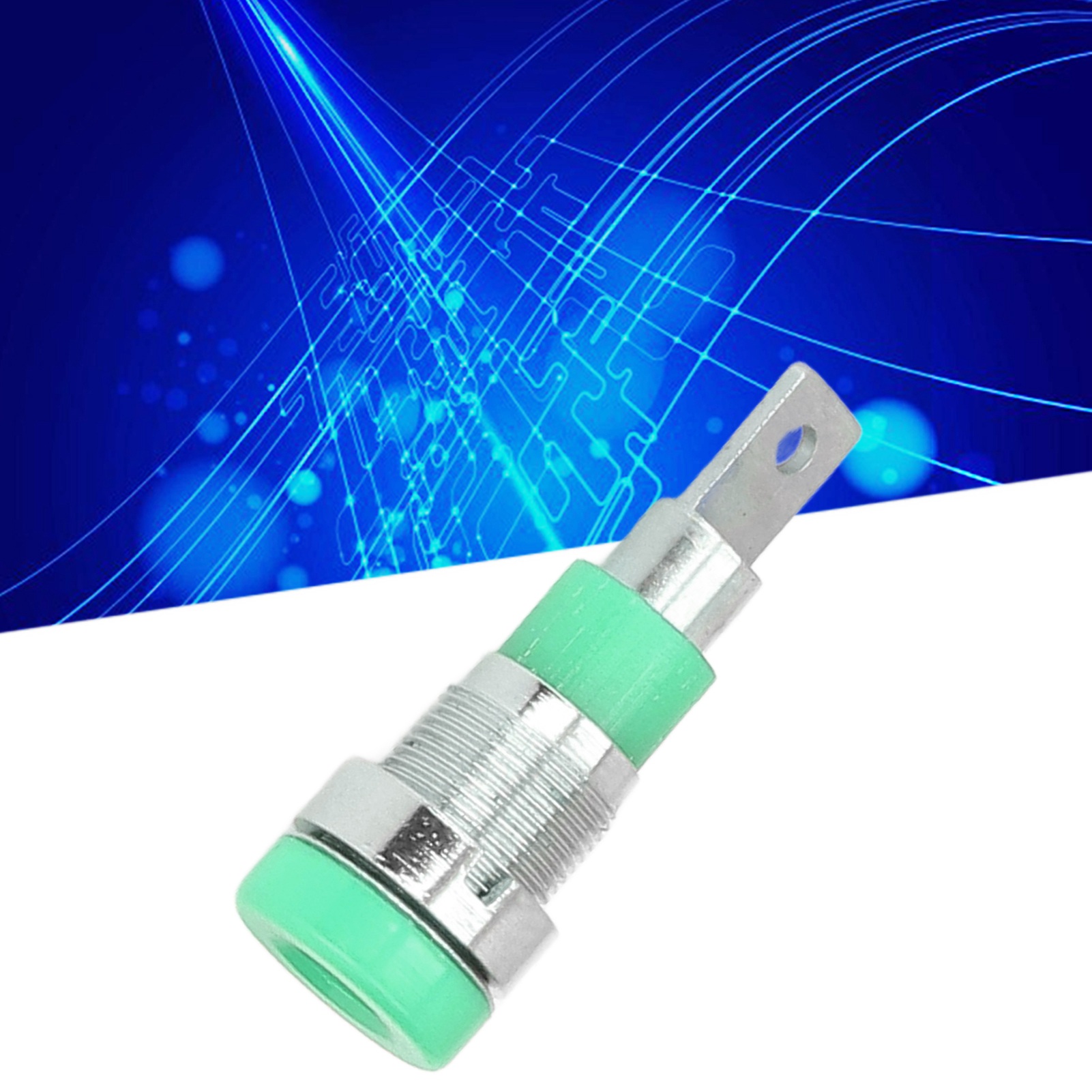 4-mm-bananenstecker, Reine Kupferanschlüsse, Bananenstecker-panelverbinder, Grüne Verdrahtungsanschlüsse.