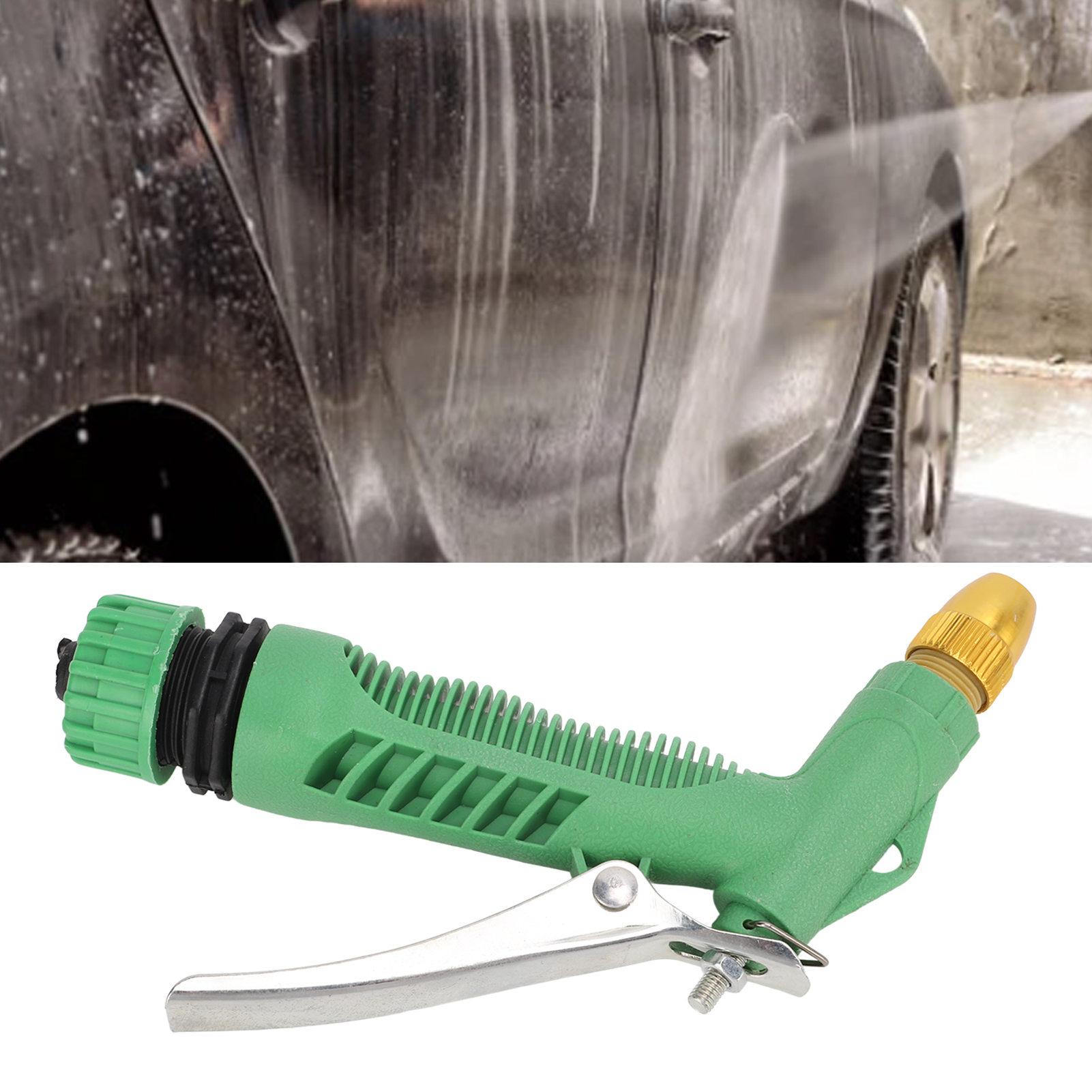 Hochdruck-autowaschpistole Mit Langer Und Verstärkter Düse, Umweltfreundliche Wasserpistole Für Die Autowäsche Zu Hause