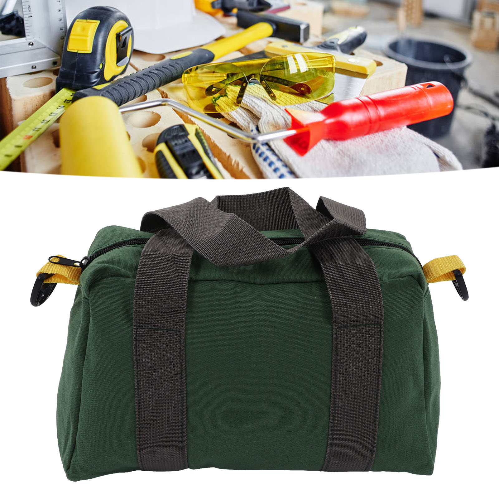 Werkzeugtasche Für Elektriker, Aufbewahrung Aus Segeltuch, Robust Und Geräumig, 14-zoll-werkzeugtasche.
