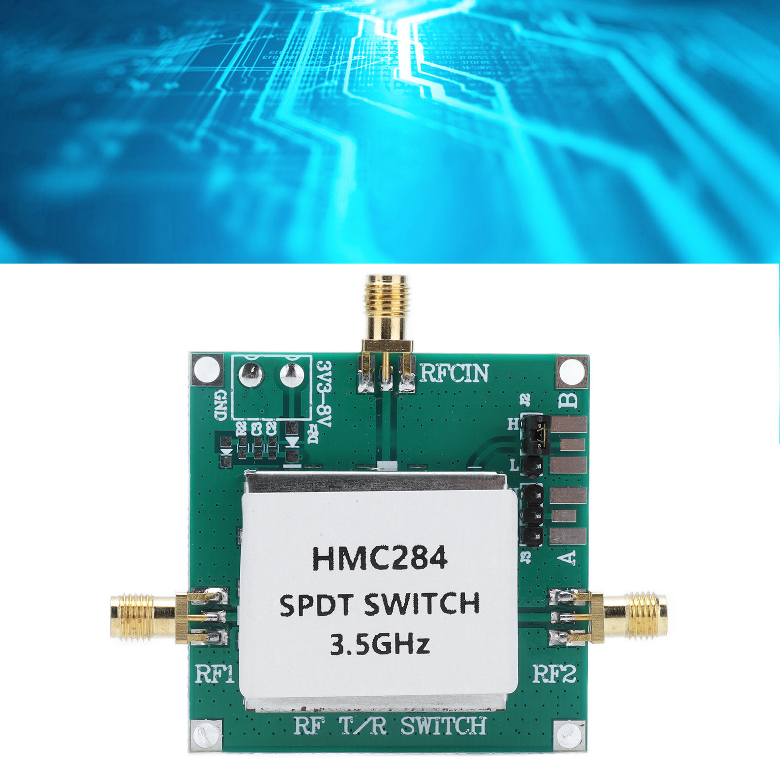 Der Hf-schalter Hmc284 Zeichnet Sich Durch Eine Hohe Isolation Von Mehr Als 45 Db Und Ein Nichtreflektierendes Design Mit Positiver Steuerspannung Aus.