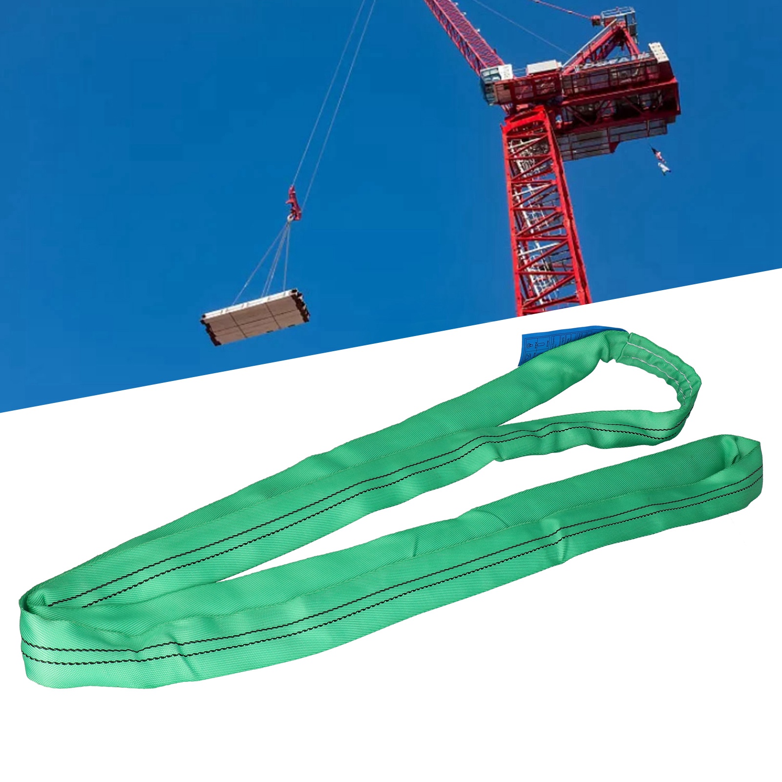 2t Flexible Ringschlinge, Rundschlinge, Endlose Rundschlinge, 5 M