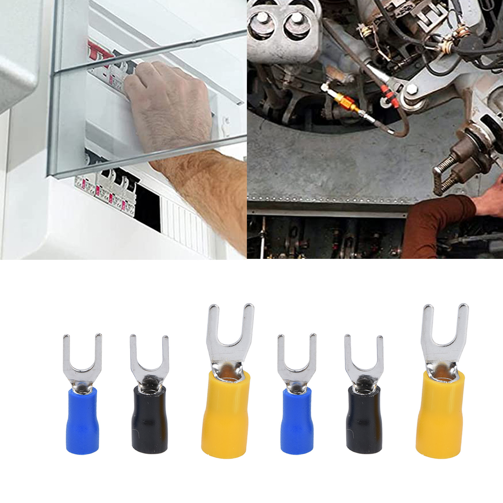 Verkauf Von Isolierten Abzweigkabelverbindern, U-förmigen Kabelverbindern Und Crimp-anschlüssen Für Sv1.25-4+sv2-4+sv5.5-4-kabel In Einer Menge Von 300 Stück.