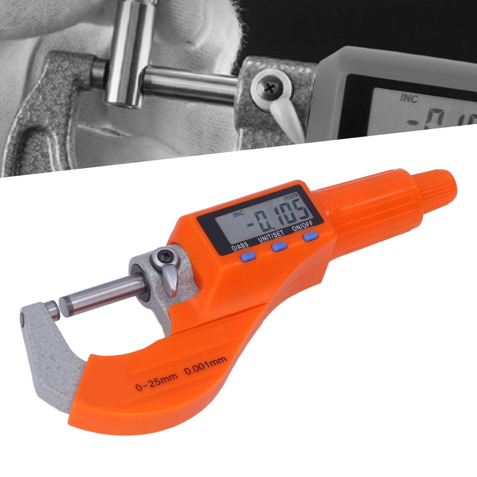 Hochpräzises Elektronisches Digitalmikrometer (0-25 Mm)