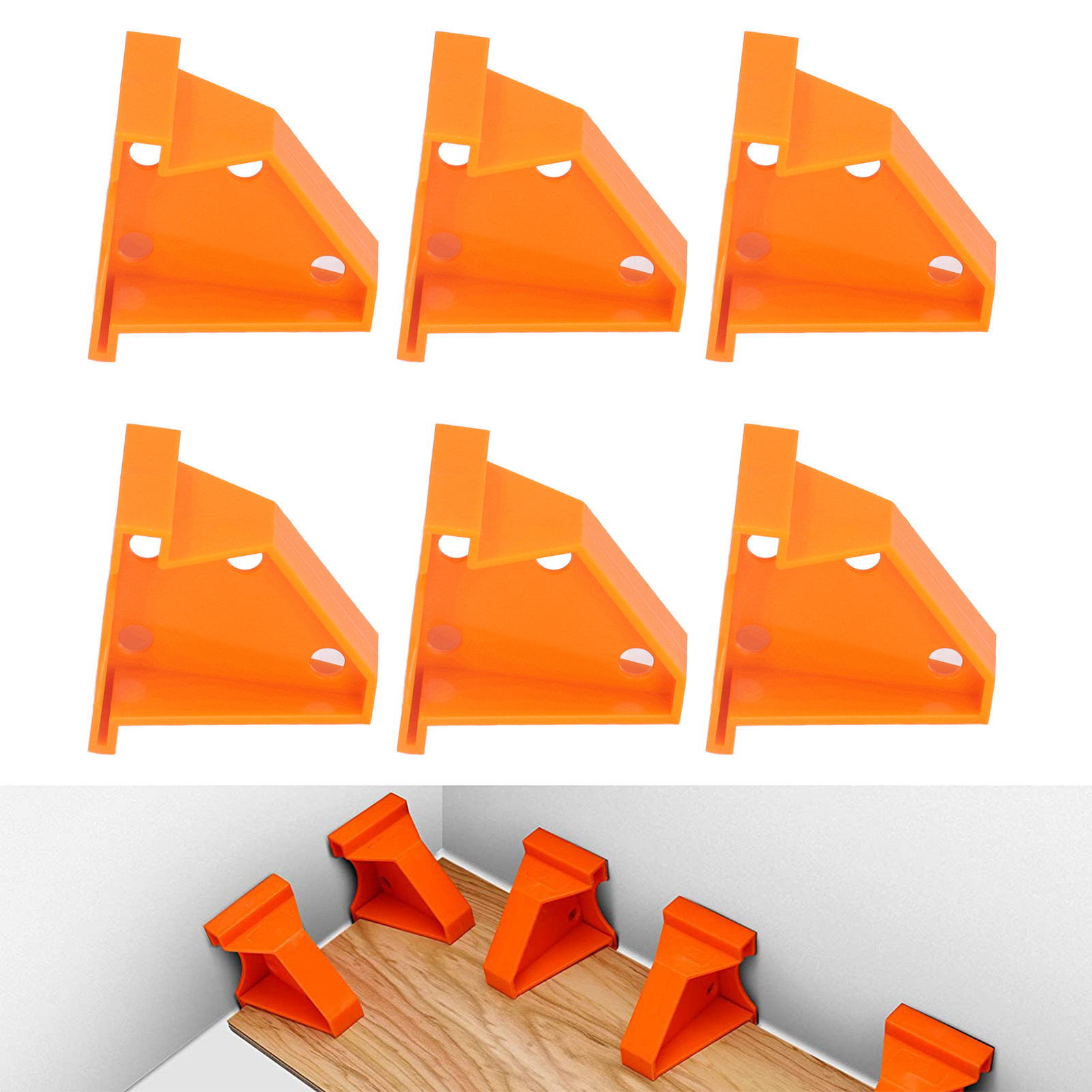 Set Mit 20 Verlegepads Für Bodenbeläge, Werkzeuge Für Laminatböden, Kompatibel Mit Vinylplanken, Hartholz- Und Schwimmenden Bodenverlegung Usw.