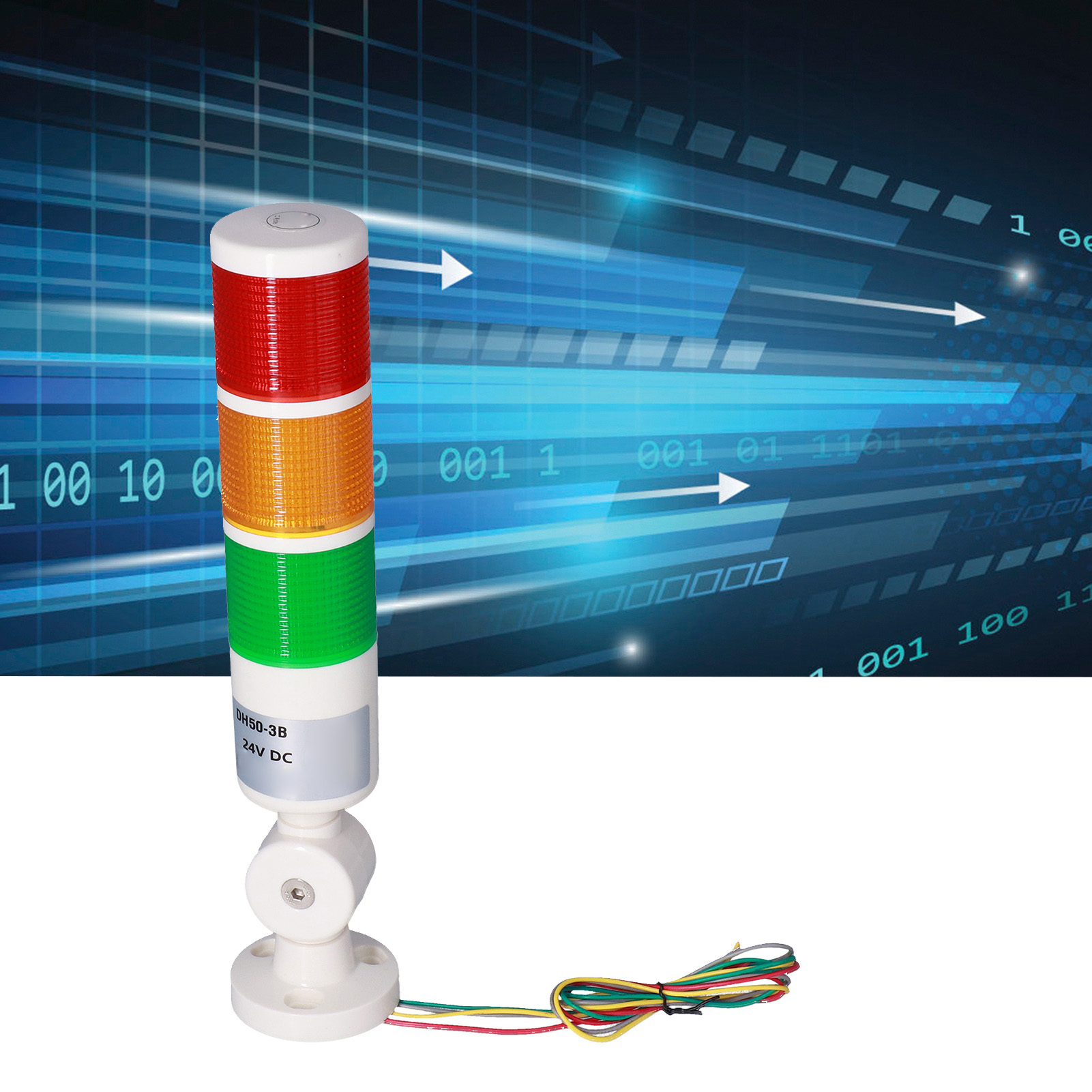 Mehrschichtige Led-industriesignalleuchte, Daueranzeigeleuchte