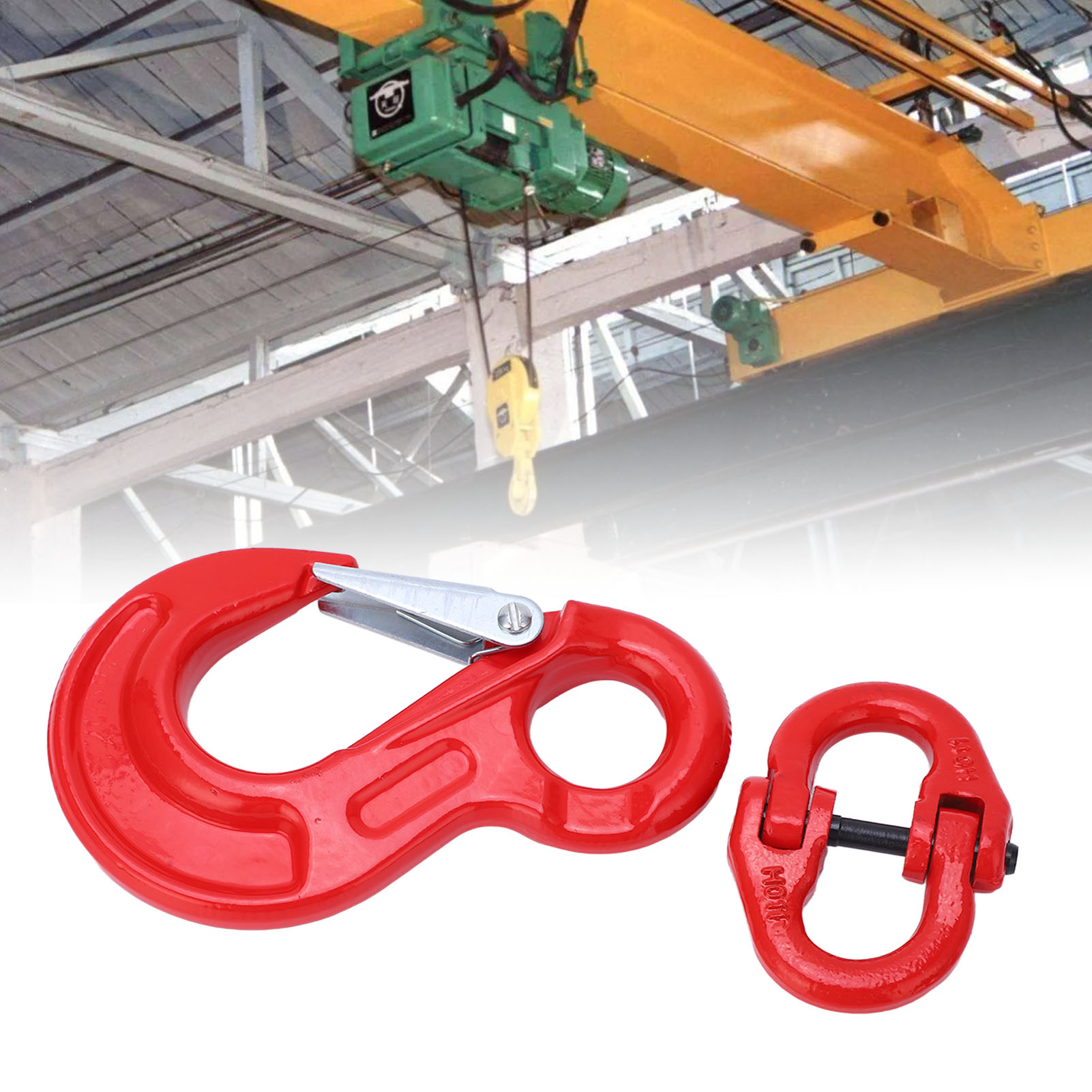 Set Mit 2 Ösenhaken 3,15t Mit Doppelten Ringösen