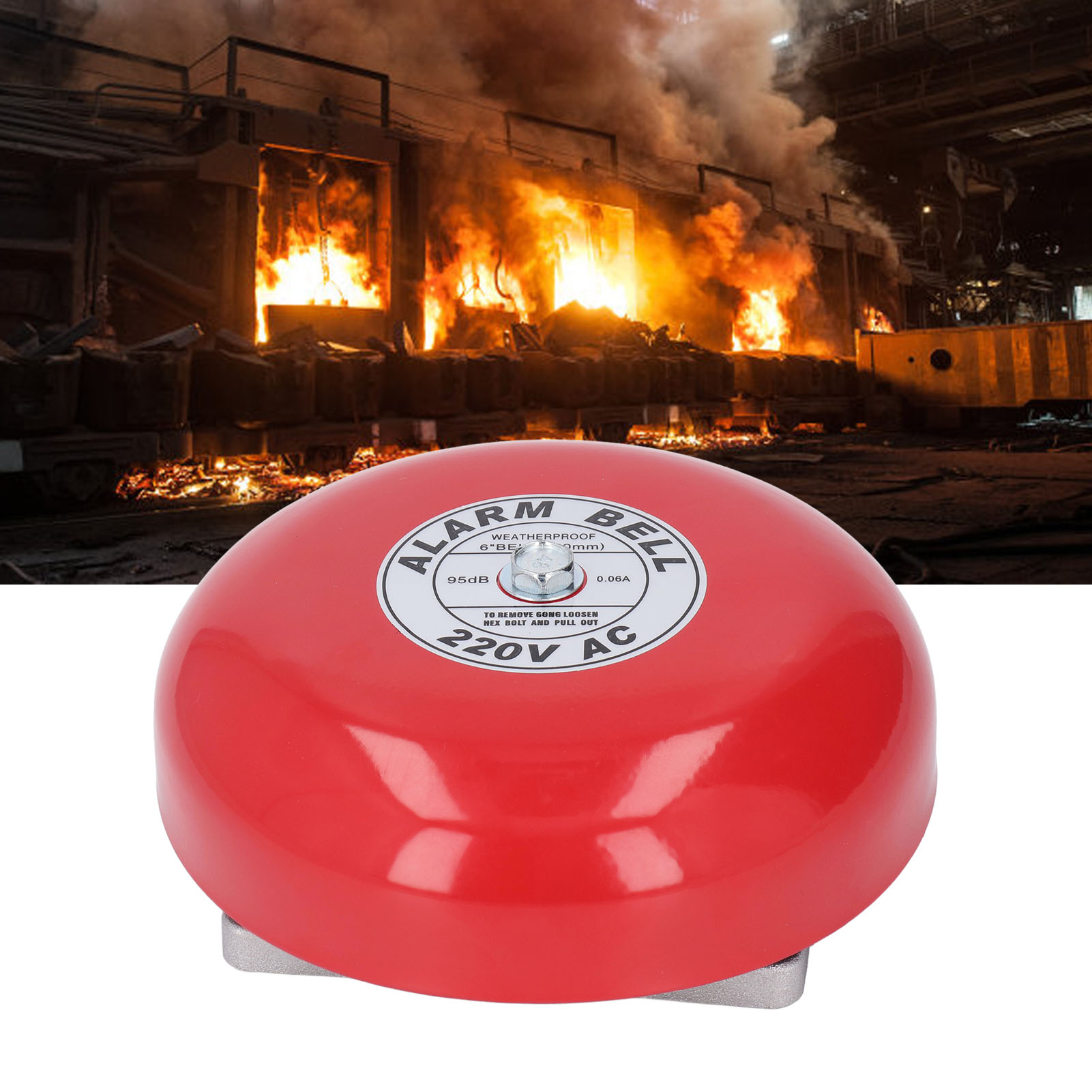 Cb-6b 220v Feuer-/aufzugsalarmglocke