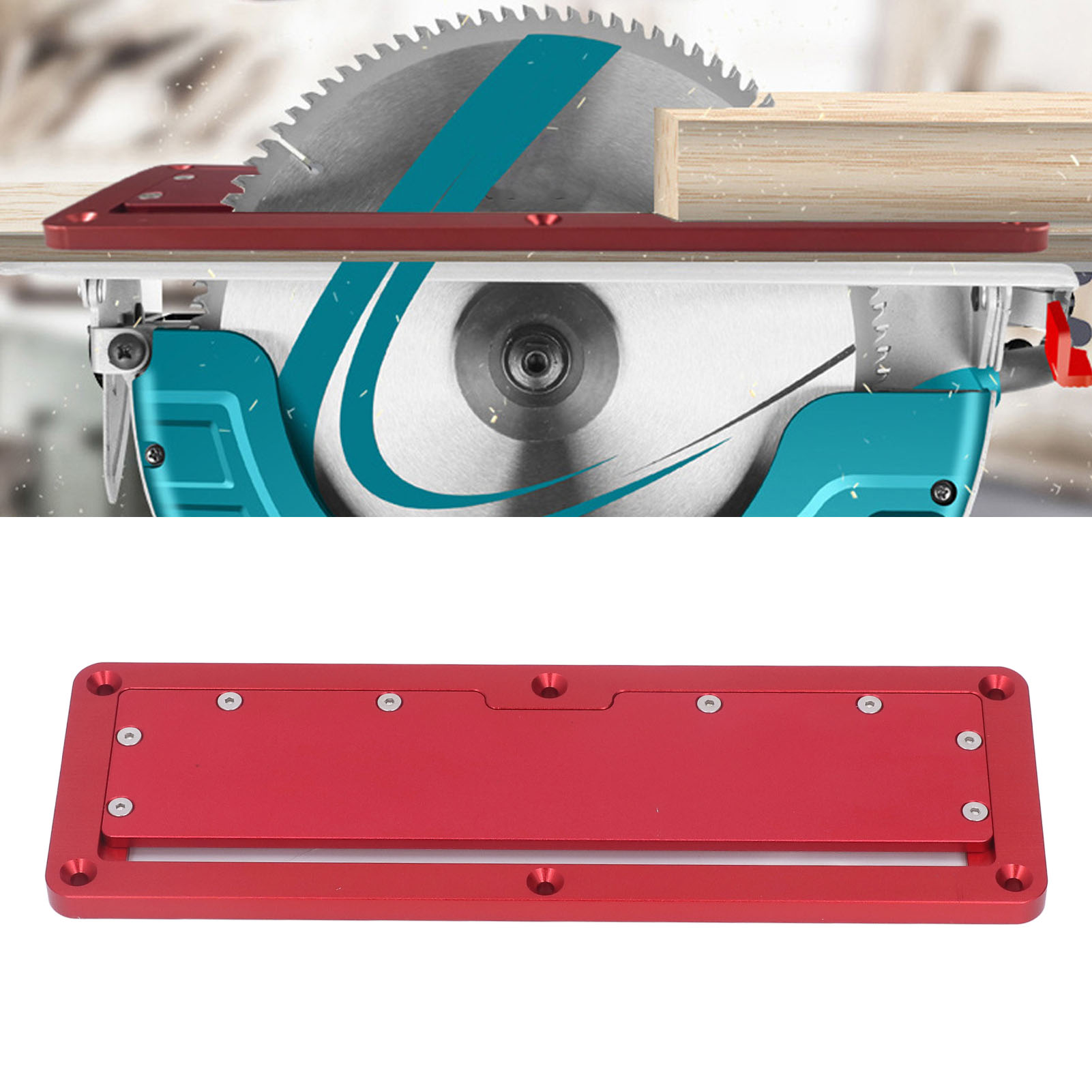 Elektrische Kreissäge Aus Aluminiumlegierung Für Holzbearbeitung, Umgekehrte Platte
