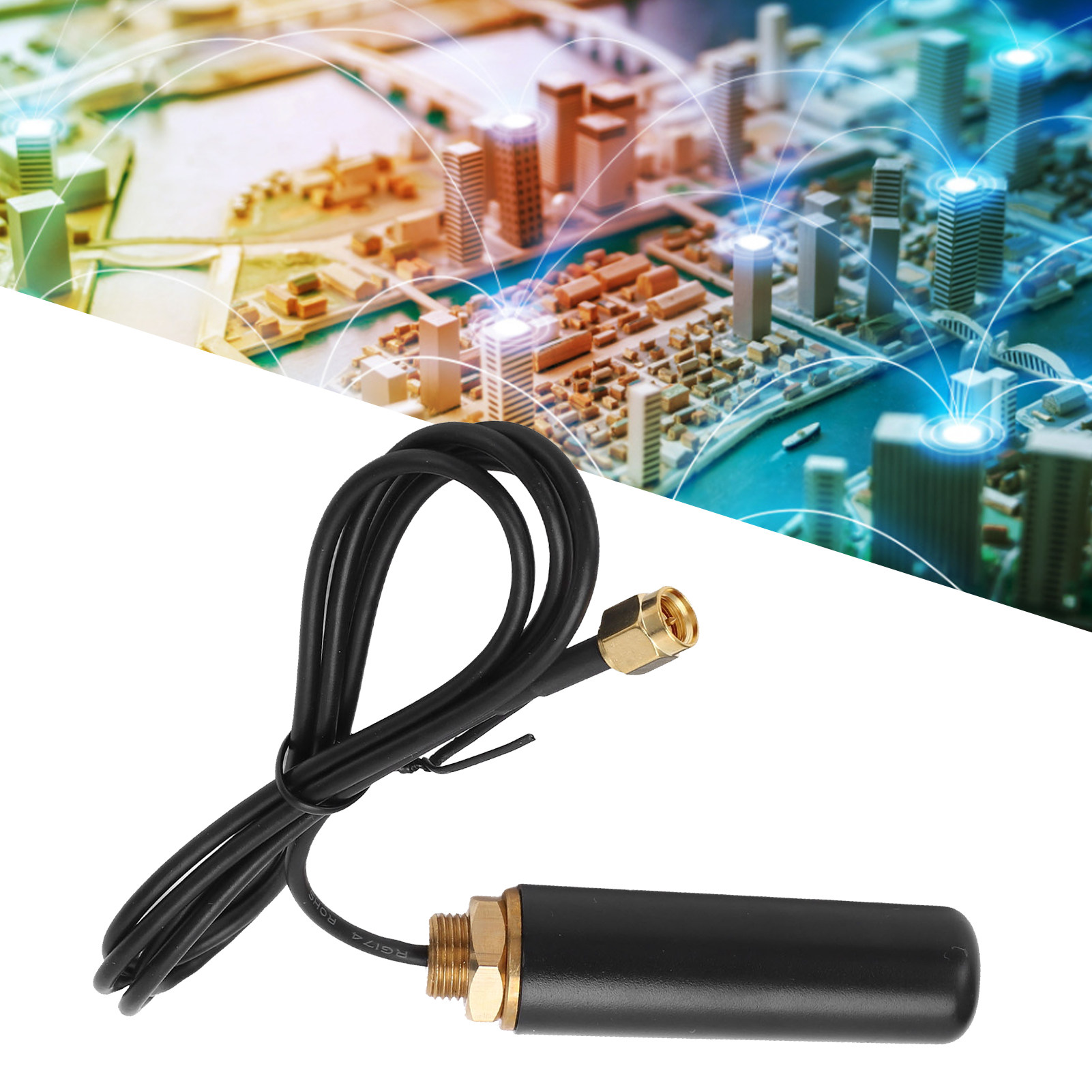 Hochleistungsfähige, Omnidirektionale 4g-wlan-rackantenne Für Den Außenbereich, Dtu-konform, Wasserdicht, Jg-007-4g