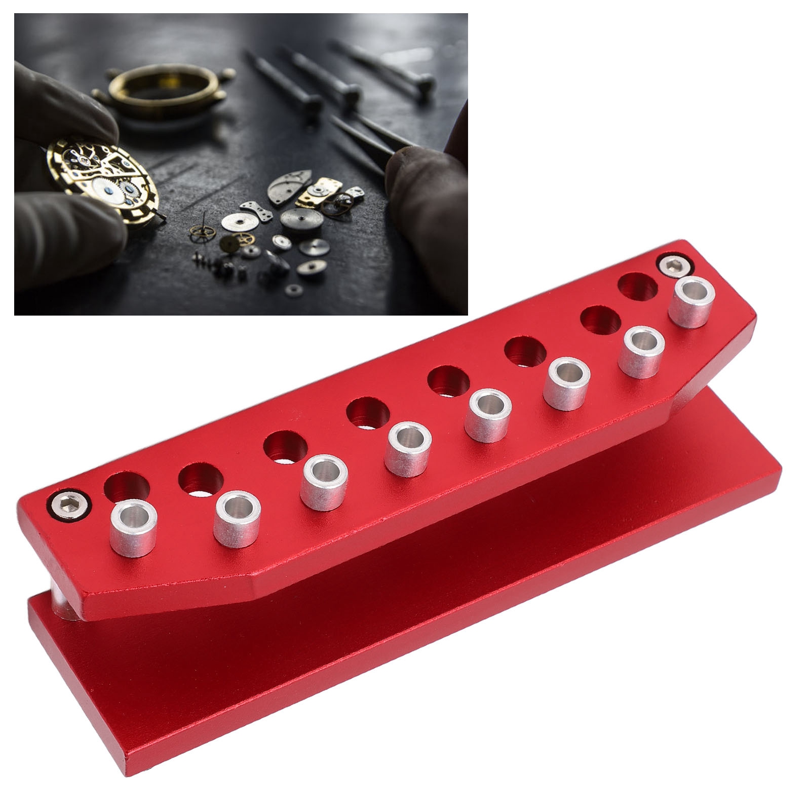 Uhrenreparaturset Mit 8 Schraubendrehern Und Ständer