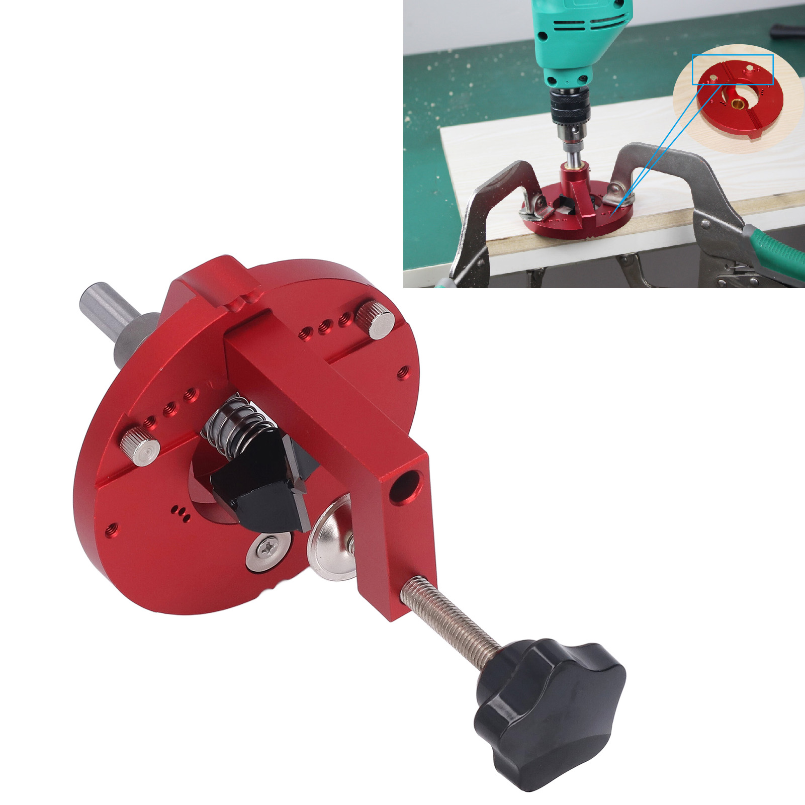 Multifunktionswerkzeug Zum Bohren Und Positionieren Von 35-mm-scharnieren