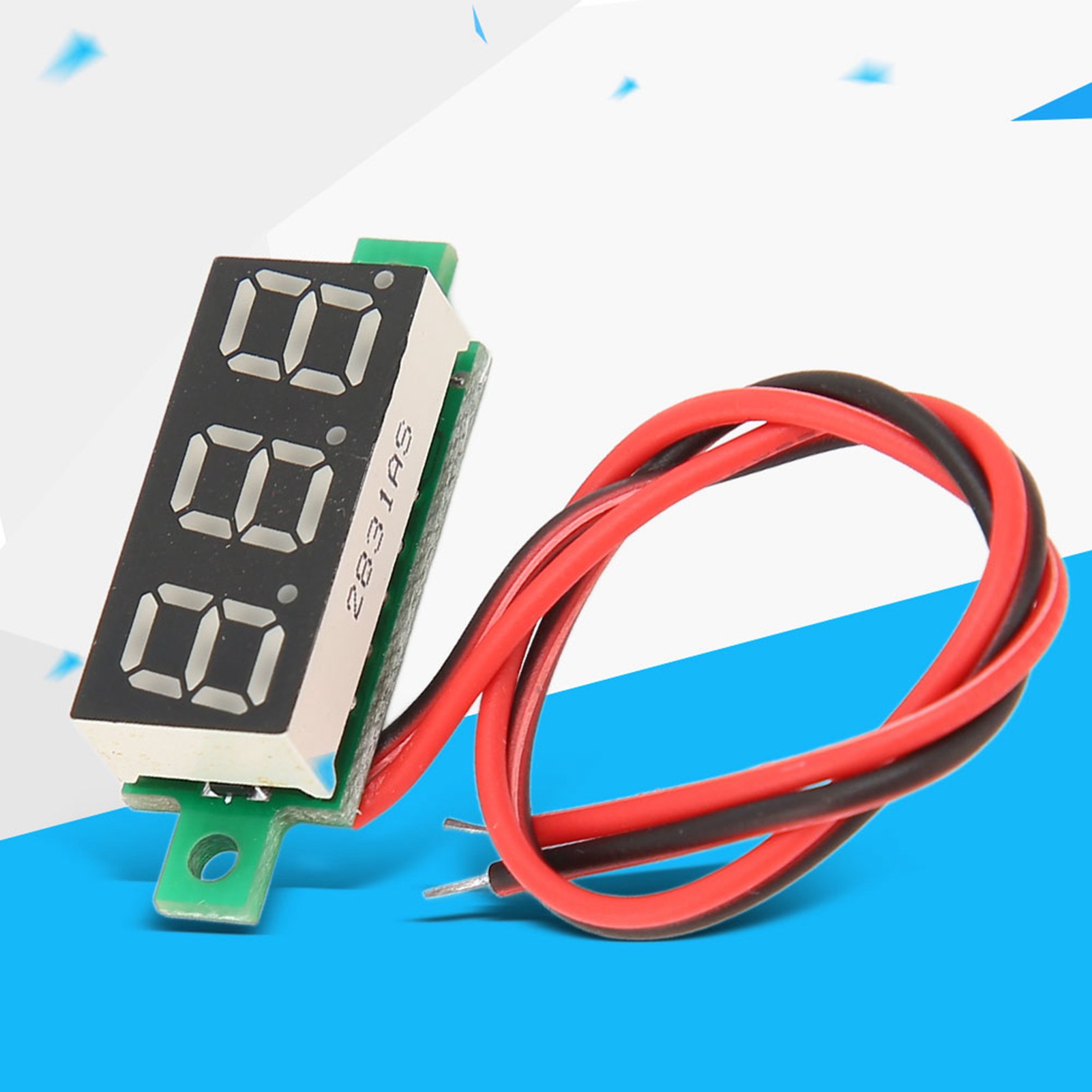 0,28-zoll-rotes Digitales Gleichstromvoltmeter, 2-draht-gleichstrom 4-30 V