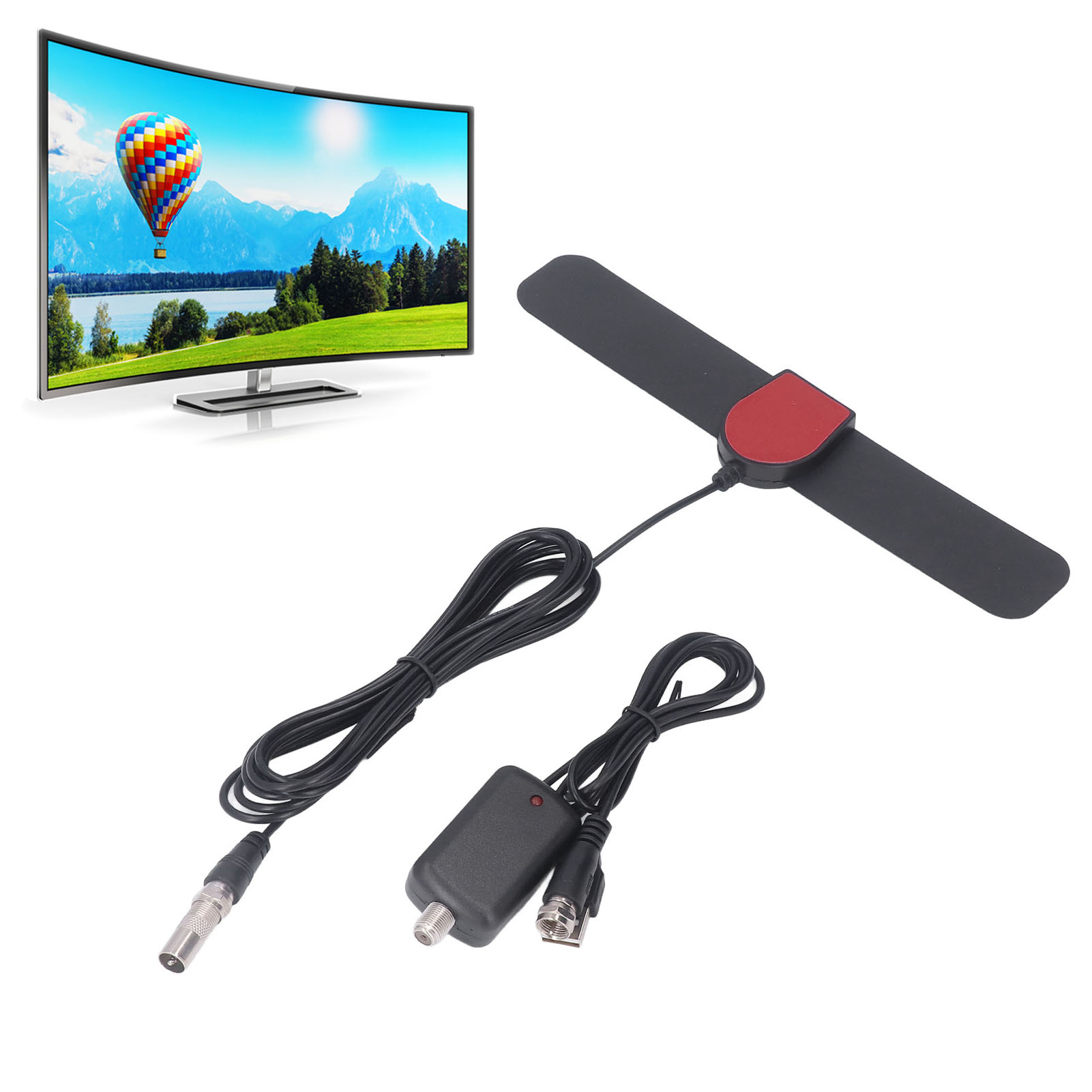 Hdtv-antenne, Zimmerantenne Für Hochauflösendes Fernsehen, Dvd-t2 Atsc Vhf-antenne, Digitale Hdtv-antenne, 980 Meilen.