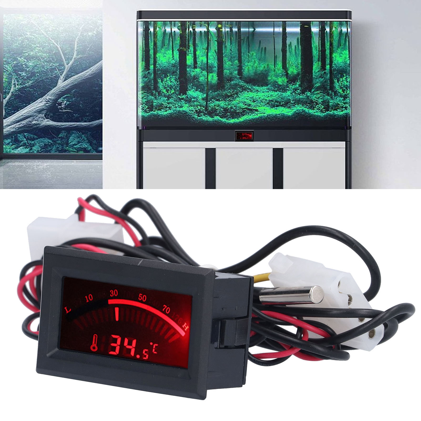 Gehäuse Für Digitales Nadelthermometer, 5-v-temperatursensor, Digitalanzeige, Integriertes Elektronisches Thermometer Ts-805-r