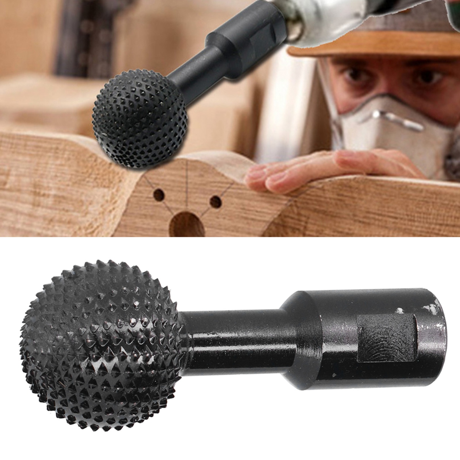 Winkelschleifer Für Holzbearbeitung, Handwerkzeug, Rotierende Kugelfeile, Elektrischer Kugelfräser, 14 Mm