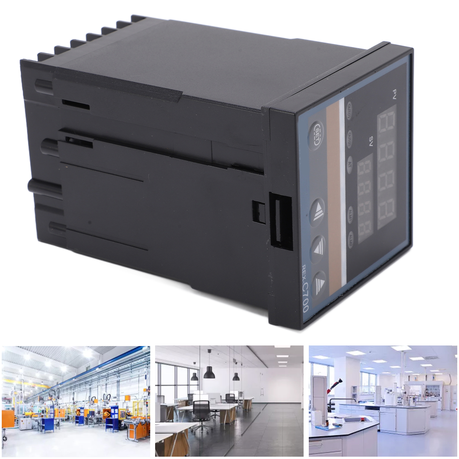 Berm/belme Rex-c700fk02-man Hochpräziser, Intelligenter Elektronischer Temperaturregler Mit Digitalanzeige 100v-240v