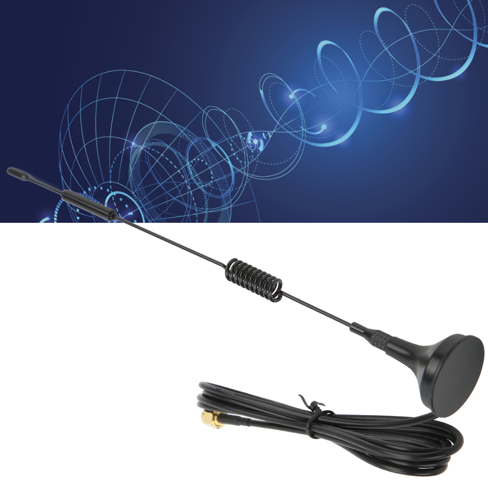 4g-federantenne Xp-4g-004, Automatische Ladestation Mit Greifern, Werbekiosk, Omnidirektionale 4g-saugfußantenne Mit Hoher Verstärkung, Magnetfuß.