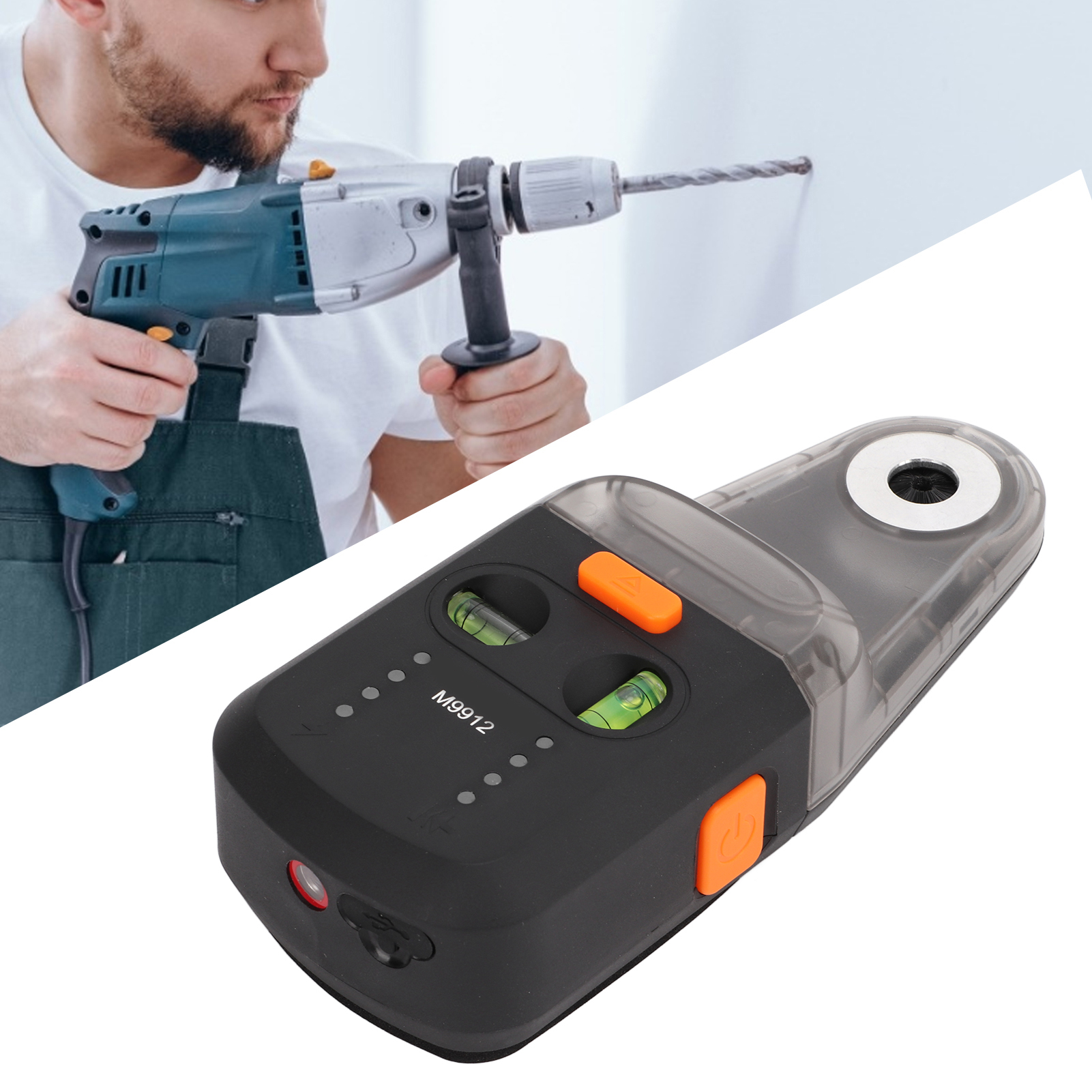 M9912 Staubsauger Für Elektrische Bohrmaschinen, Staubsauger Für Heimwerker-bohrmaschinen, Wandstaubsauger, Kleiner Tragbarer Staubsauger