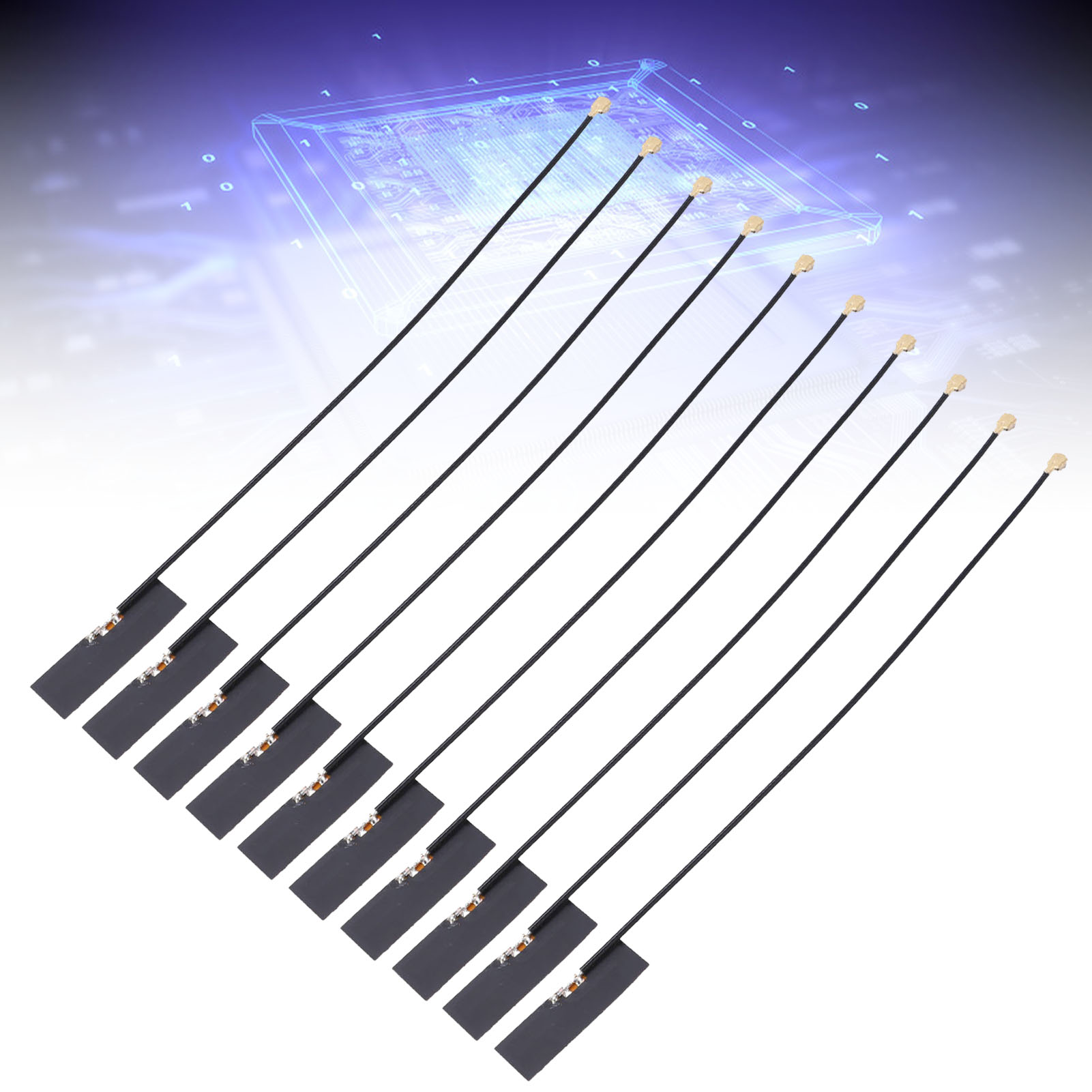 Nz-2.4g-fpc-001 2,4 Ghz Wifi-antenne, Hohe Verstärkung 3 Db, Kleine Größe, Flexibel, Mit Integriertem Ipex-schaltkreis Und Fpc-anschluss.
