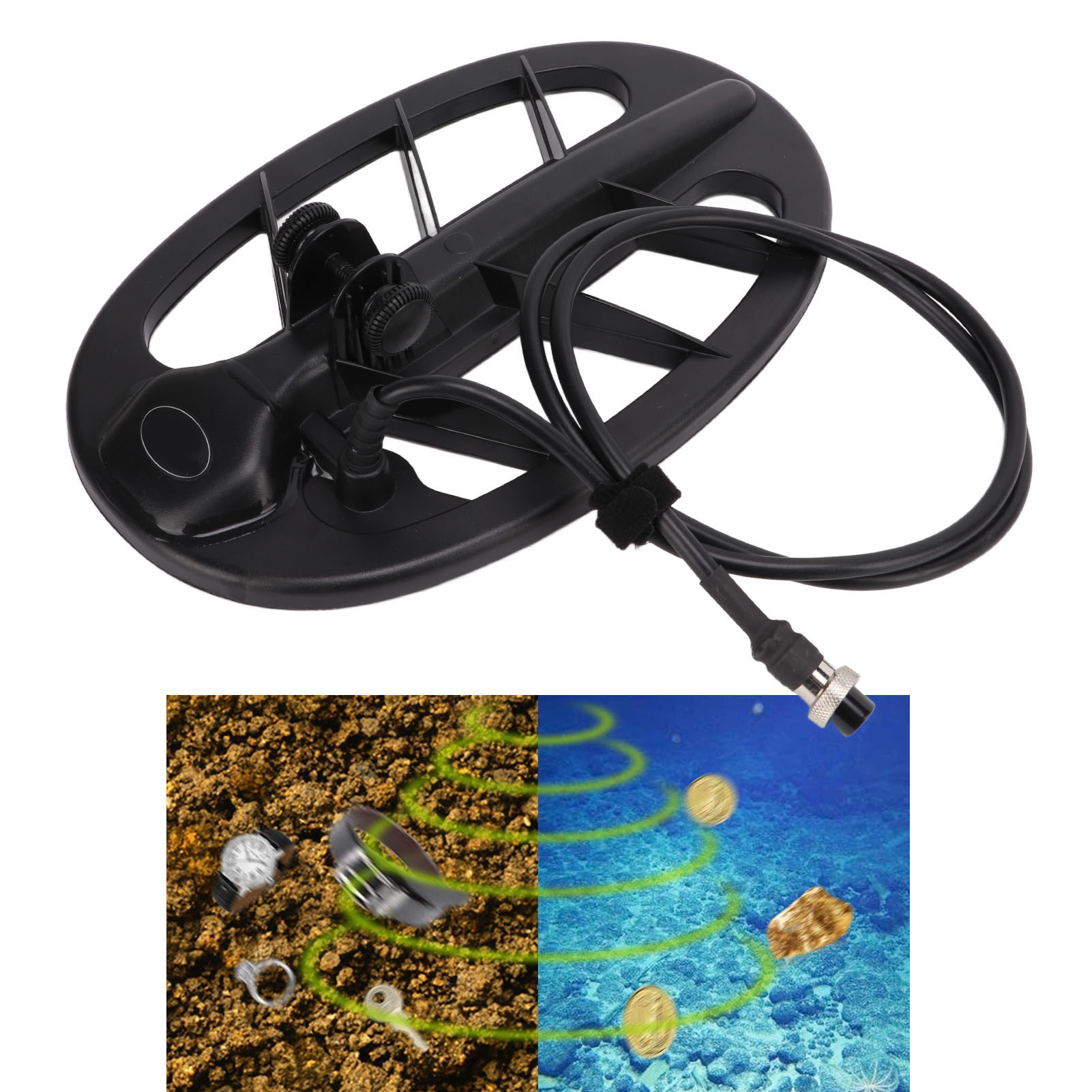 Zubehör T850 Wasserdichter Untergrund-metalldetektor 7,5 Zoll X 11,5 Zoll