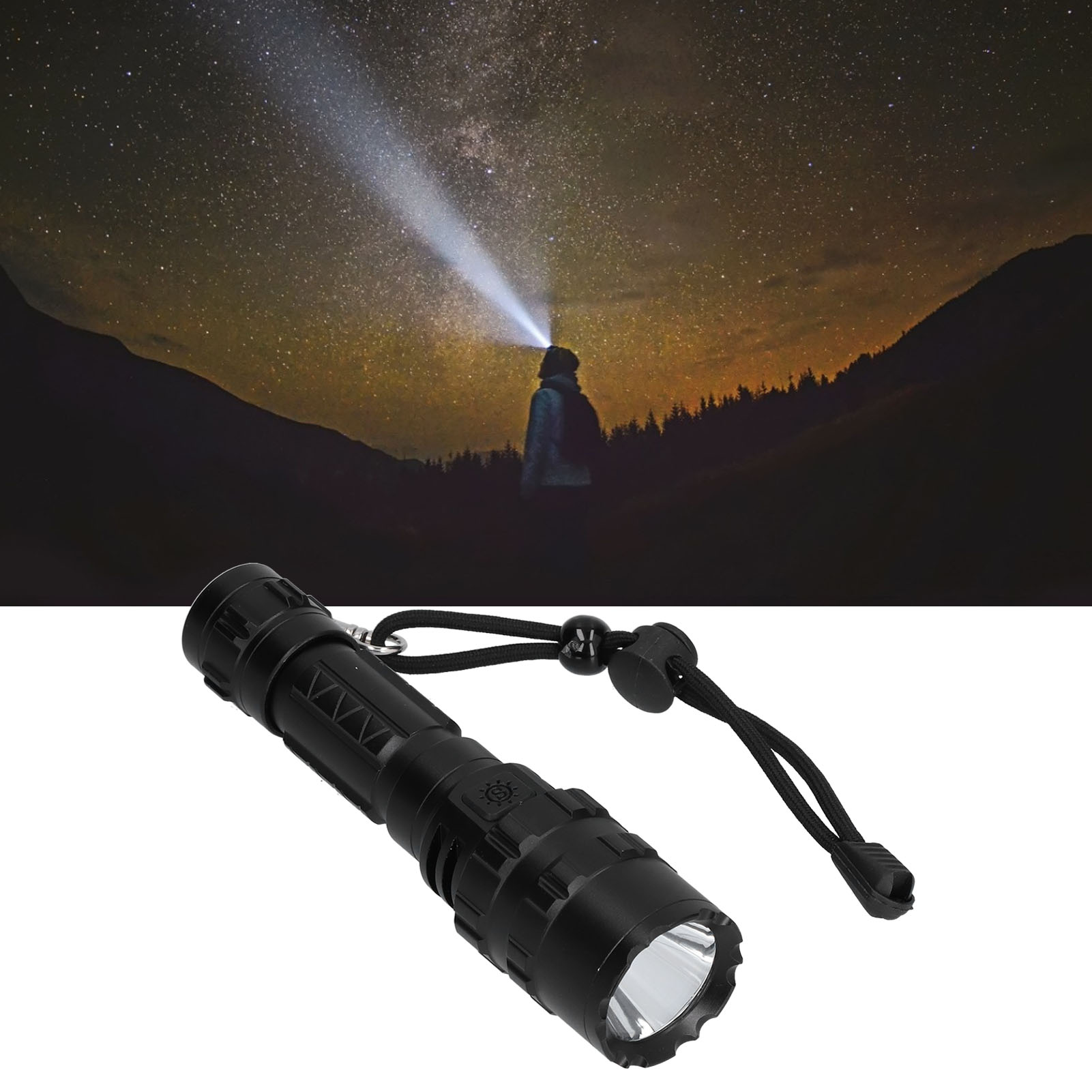 L2 Hochleistungs-akku-usb-taktik-taschenlampen-set