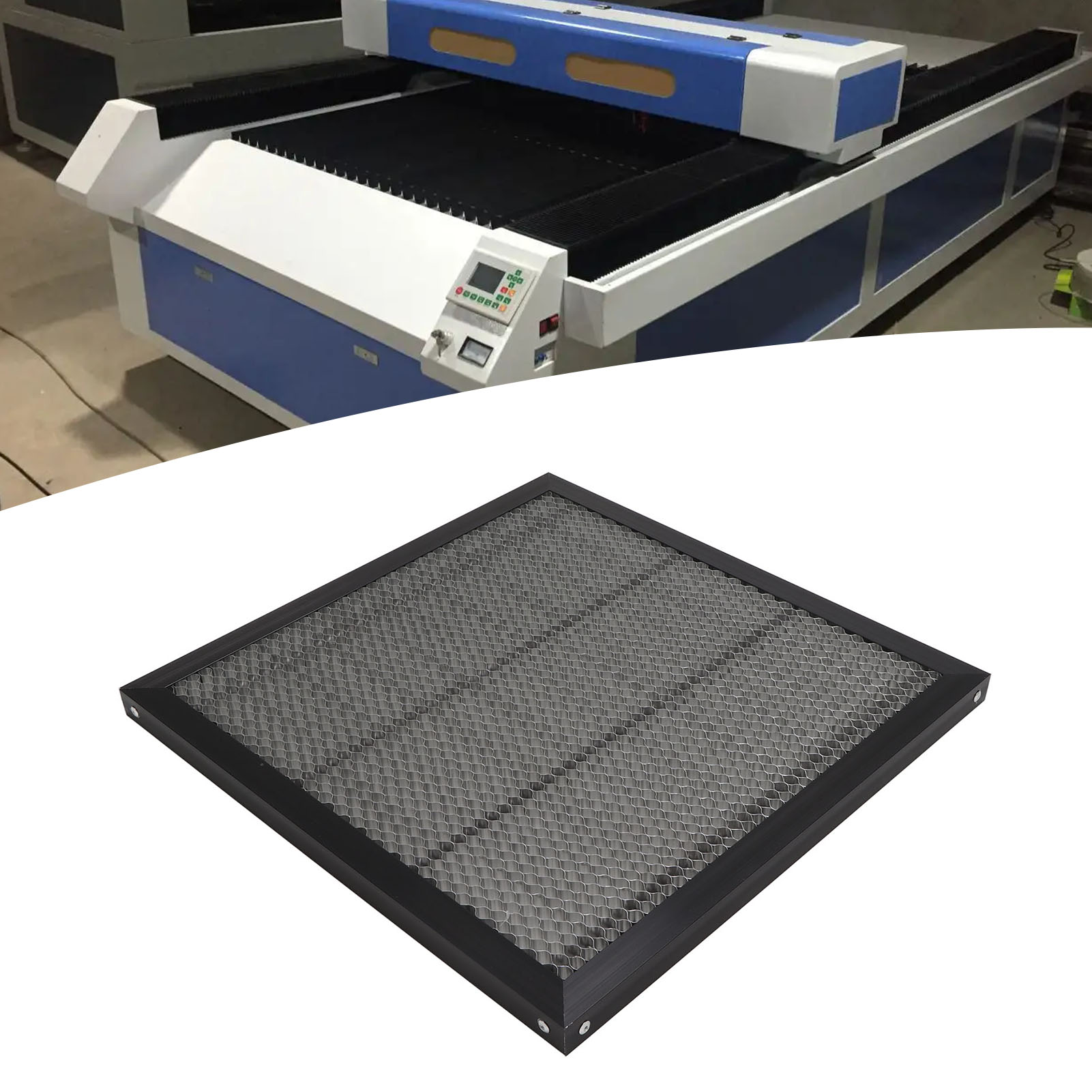 Zubehör Für Die Plattform Der Laserschneidmaschine: 400 X 400 Mm Aluminium-wabenplatte