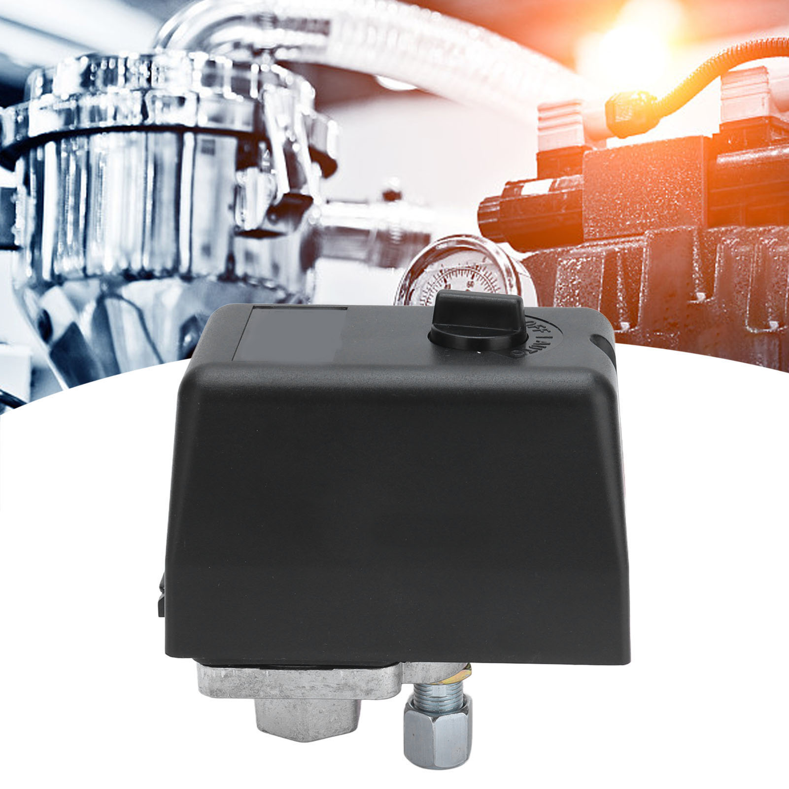 Zubehör Für Nifa Nf-a10 Luftkompressor/pumpe (220/380 V): Horizontaler Drehbarer Automatischer Druckschalter (71-113 Psi).