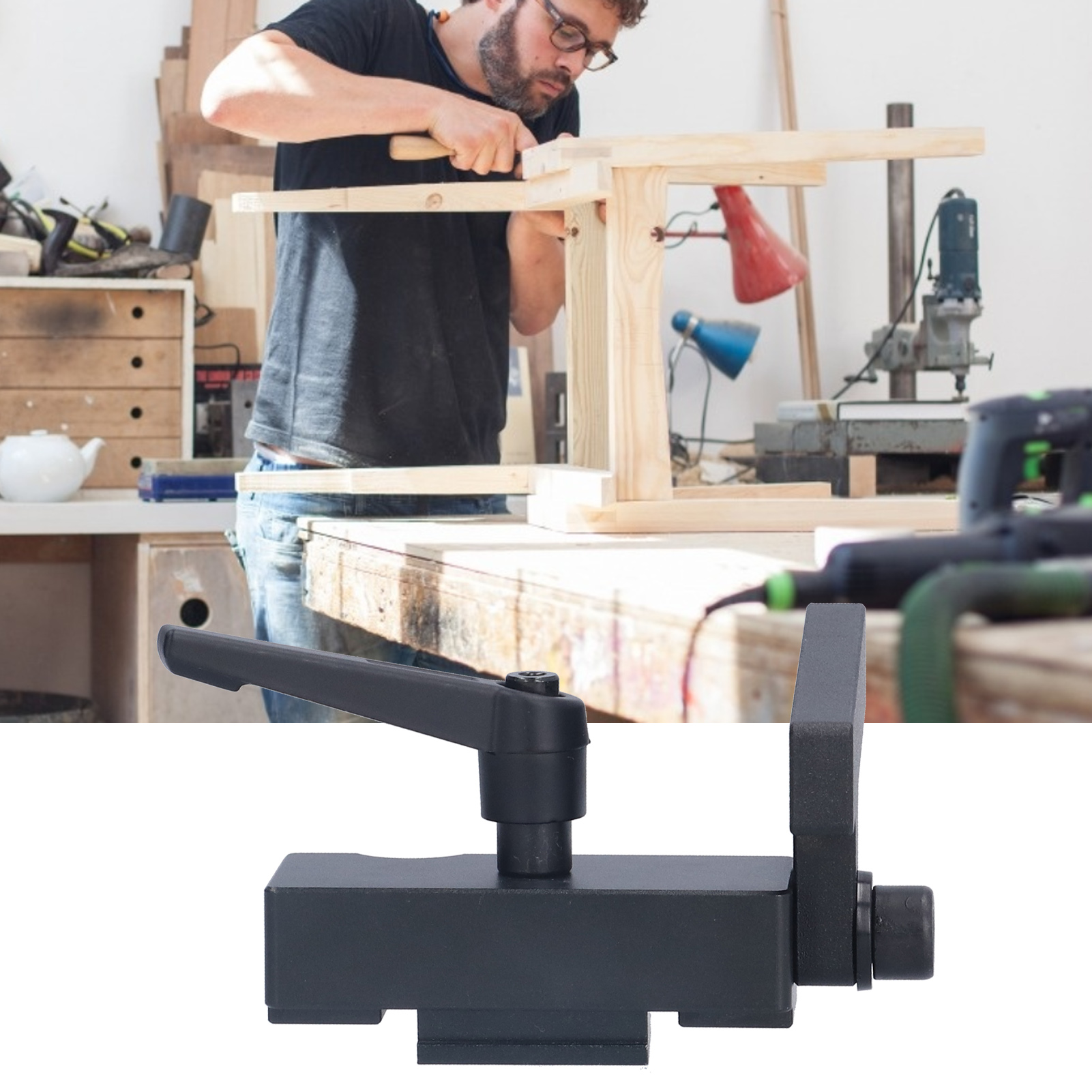 Schieberbegrenzer Typ 45 Für Die Holzbearbeitung, Aus Aluminiumlegierung