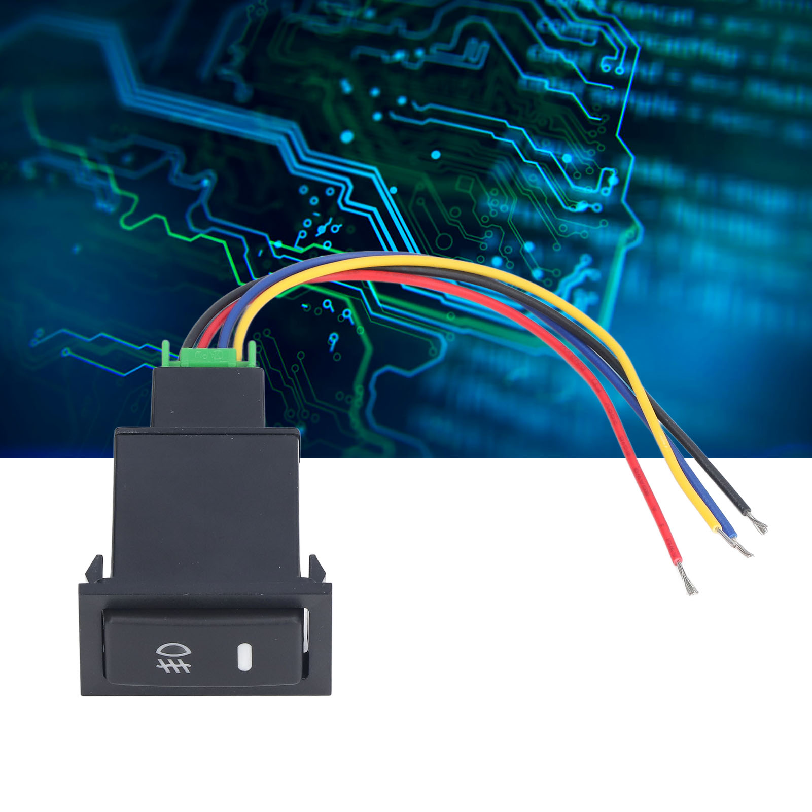 Ersatzteile Für Led-schalter, 4-poliger Led-beleuchtungsschalter, Projektor-modifikationsschalter Für Radarrekorder, Modifikation Des Kabelbaums Eines Led-schalters.