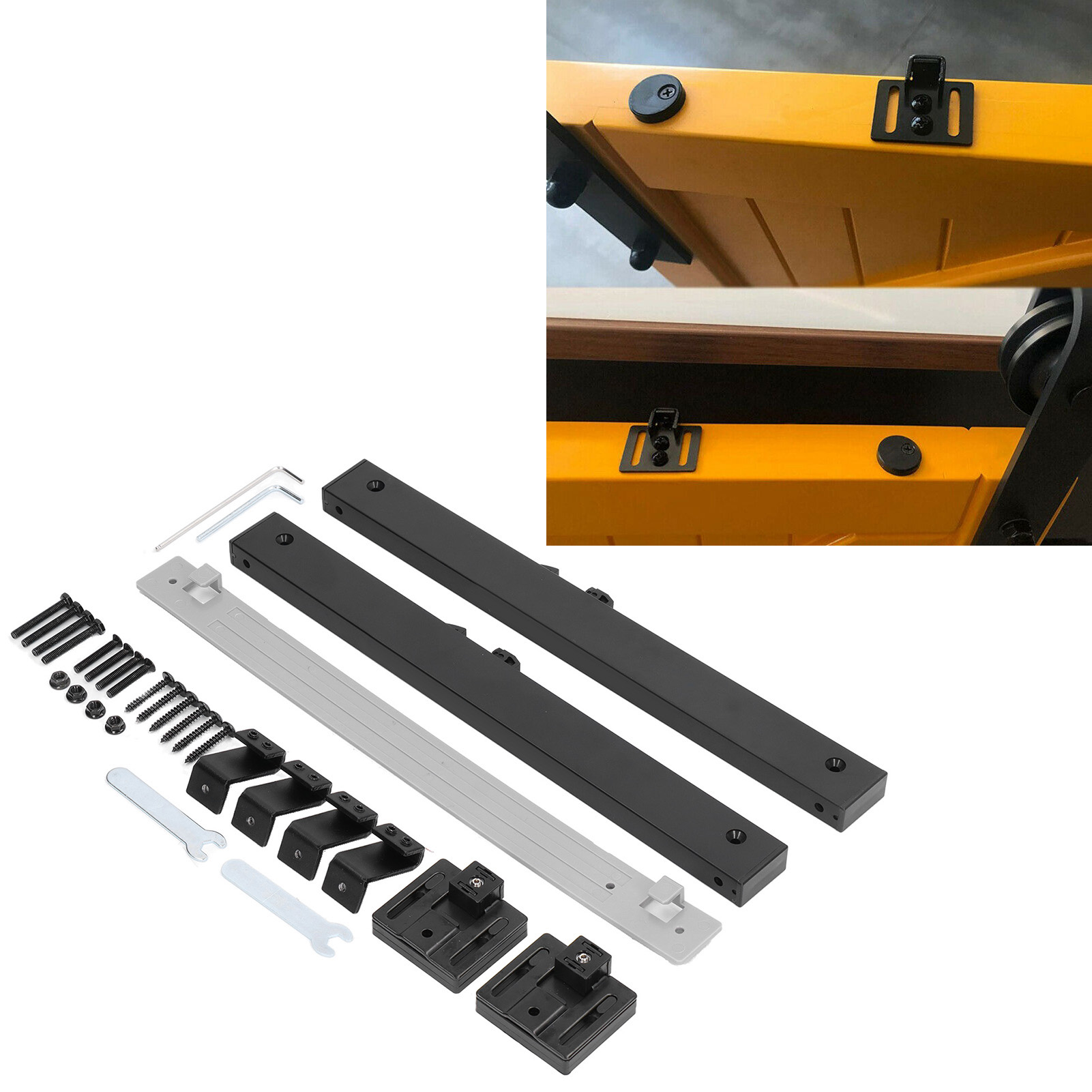 Set Aus 2 Federbelasteten Türdämpfern Für Schiebetüren Ohne Vorgebohrte Löcher, Geeignet Für Türen Mit Einem Gewicht Von 54 Bis 109 Kg. Verstellbarer Türstopper Und Dichtung Für Den Antrieb Sind Im Li