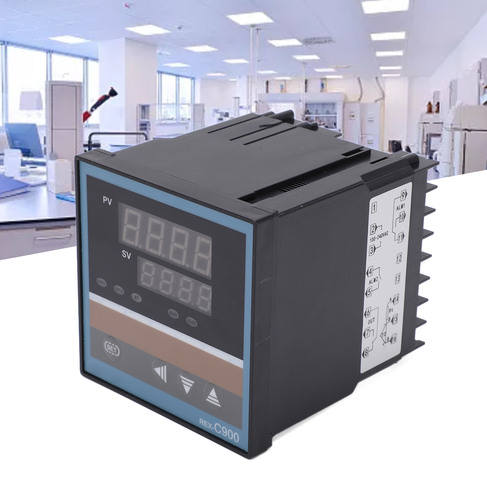 Berm/berm Rex-c900fk02-man Hochpräziser, Intelligenter Elektronischer Temperaturregler Mit Digitalanzeige 100v-240v