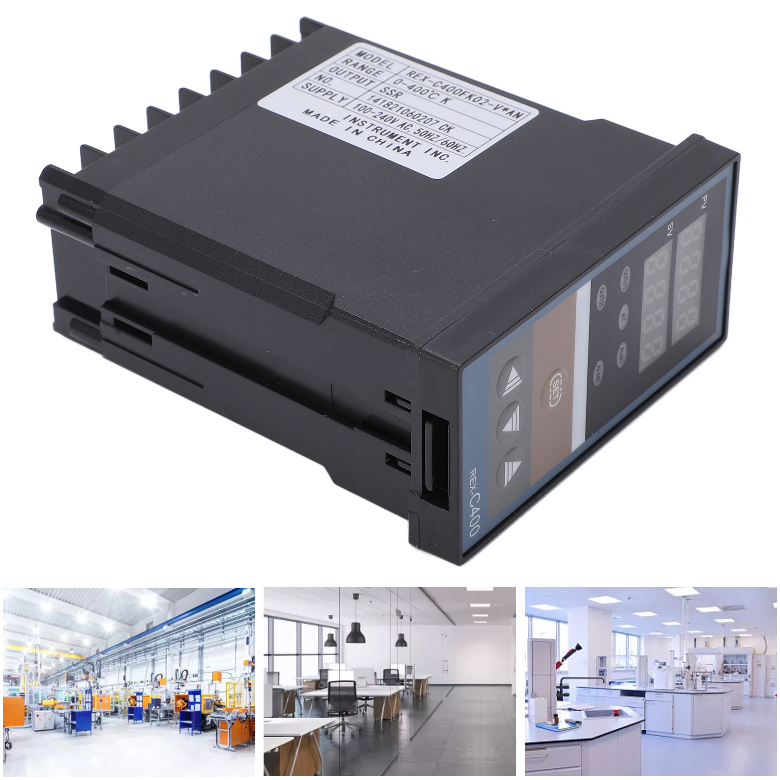 Berm/belme Rex-c400fk02-van Hochpräziser, Intelligenter Elektronischer Temperaturregler Mit Digitalanzeige 100v-240v