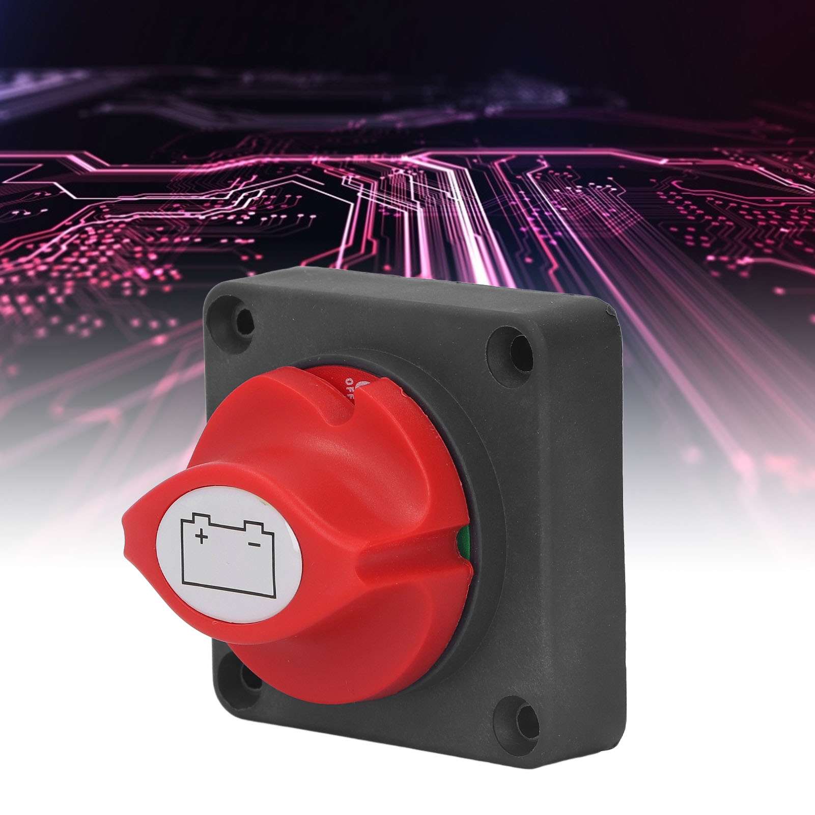 Drehschalter Zur Batteriewahl, Hochstrom-abschaltschalter, Batterieschutzschalter, 12–48 V Dc