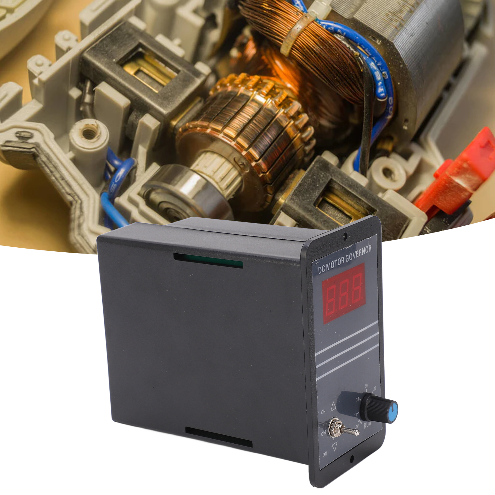 Drehzahlregler Für Gleichstrom-bürstenmotoren Mit Digitalanzeige, Dc 12–36 V, 60 A Motorstromregler, Kompatibel Mit Vorwärts- Und Rückwärtslauf