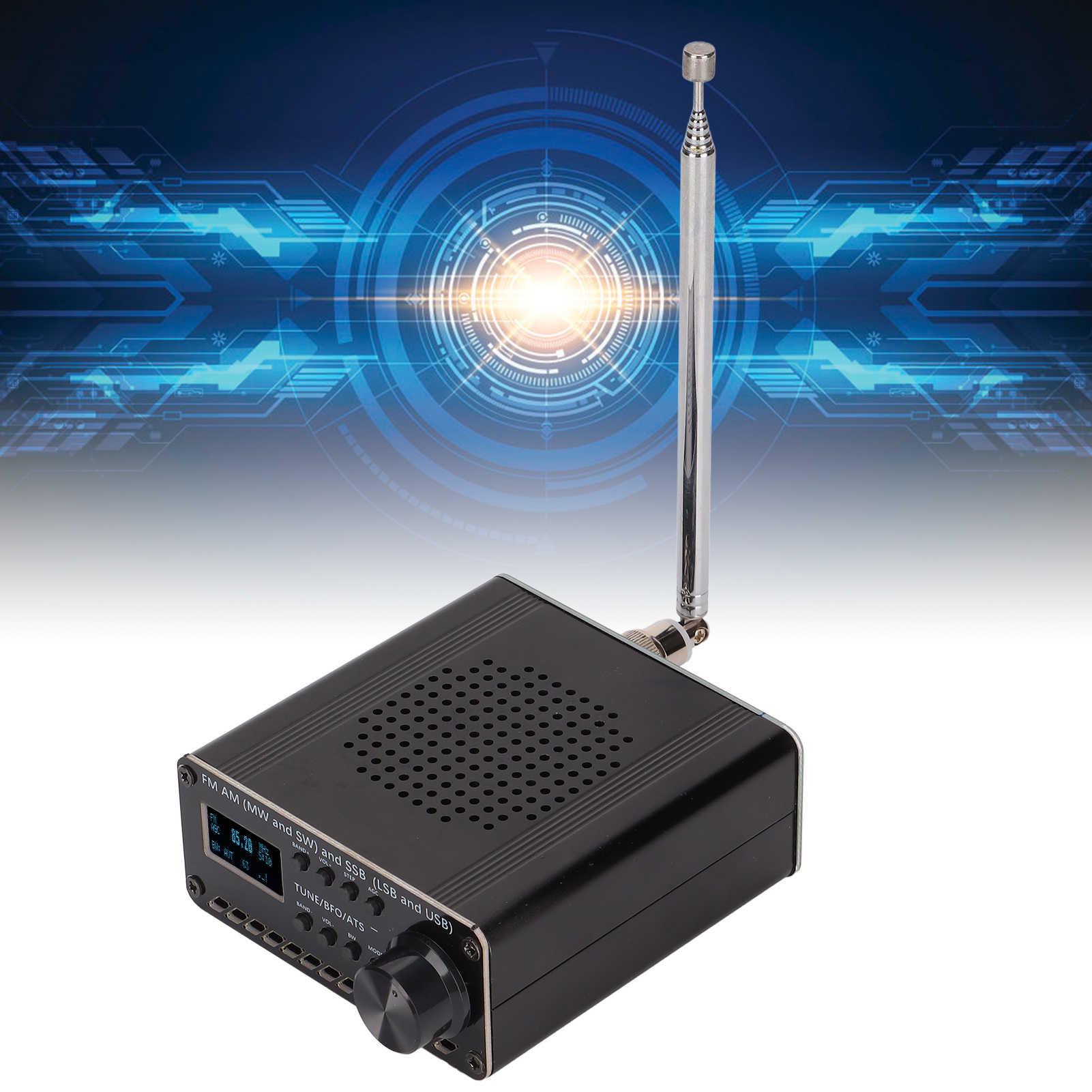 Si4732 Tragbarer Funkempfänger, Vollbandempfänger, Fm Am Ssb, Flugfunkempfänger-scanner.