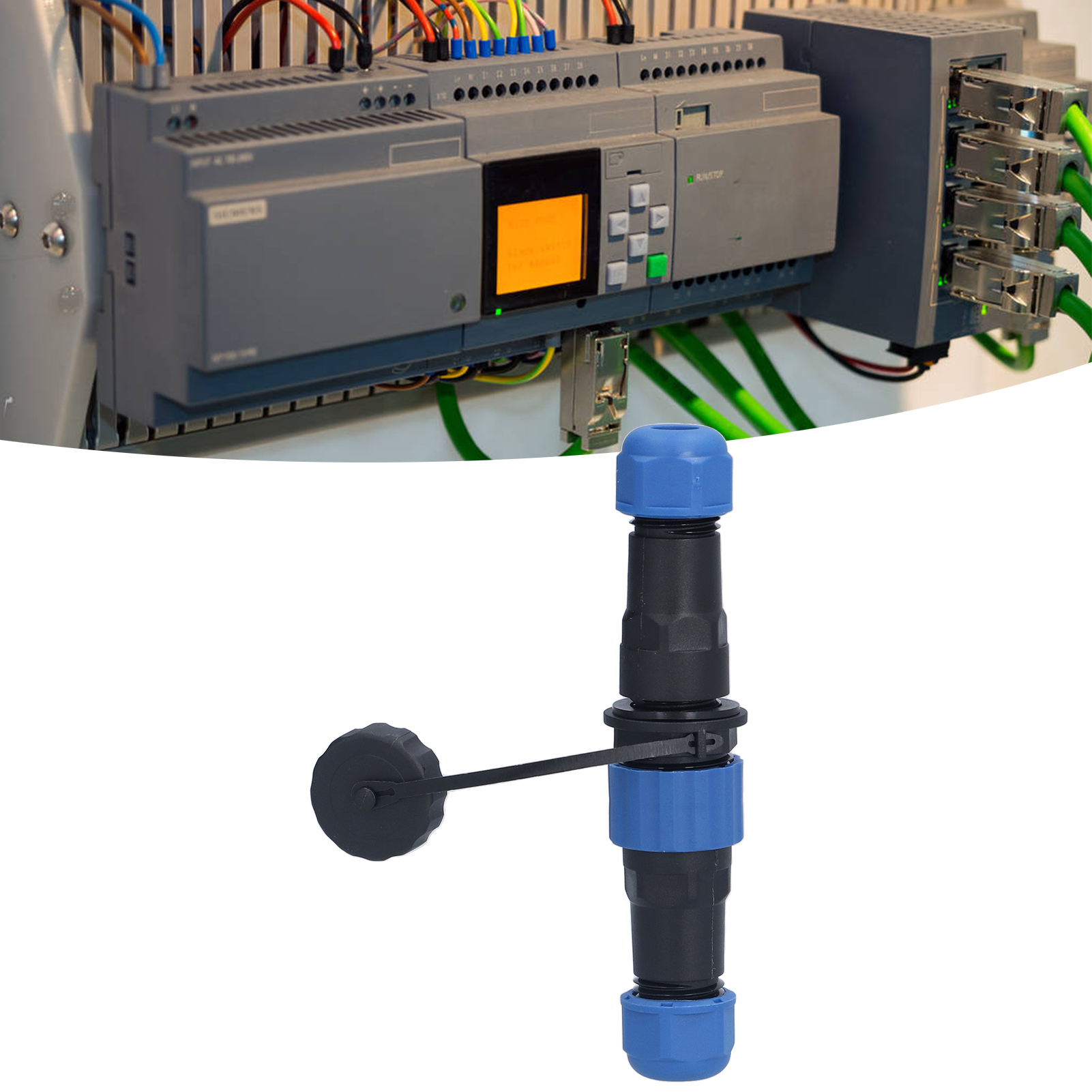 Sp16 Ip68 Wasserdichter Luftfahrtstecker Und -buchse Mit Mehradrigen Lötanschlüssen (9 Pins)