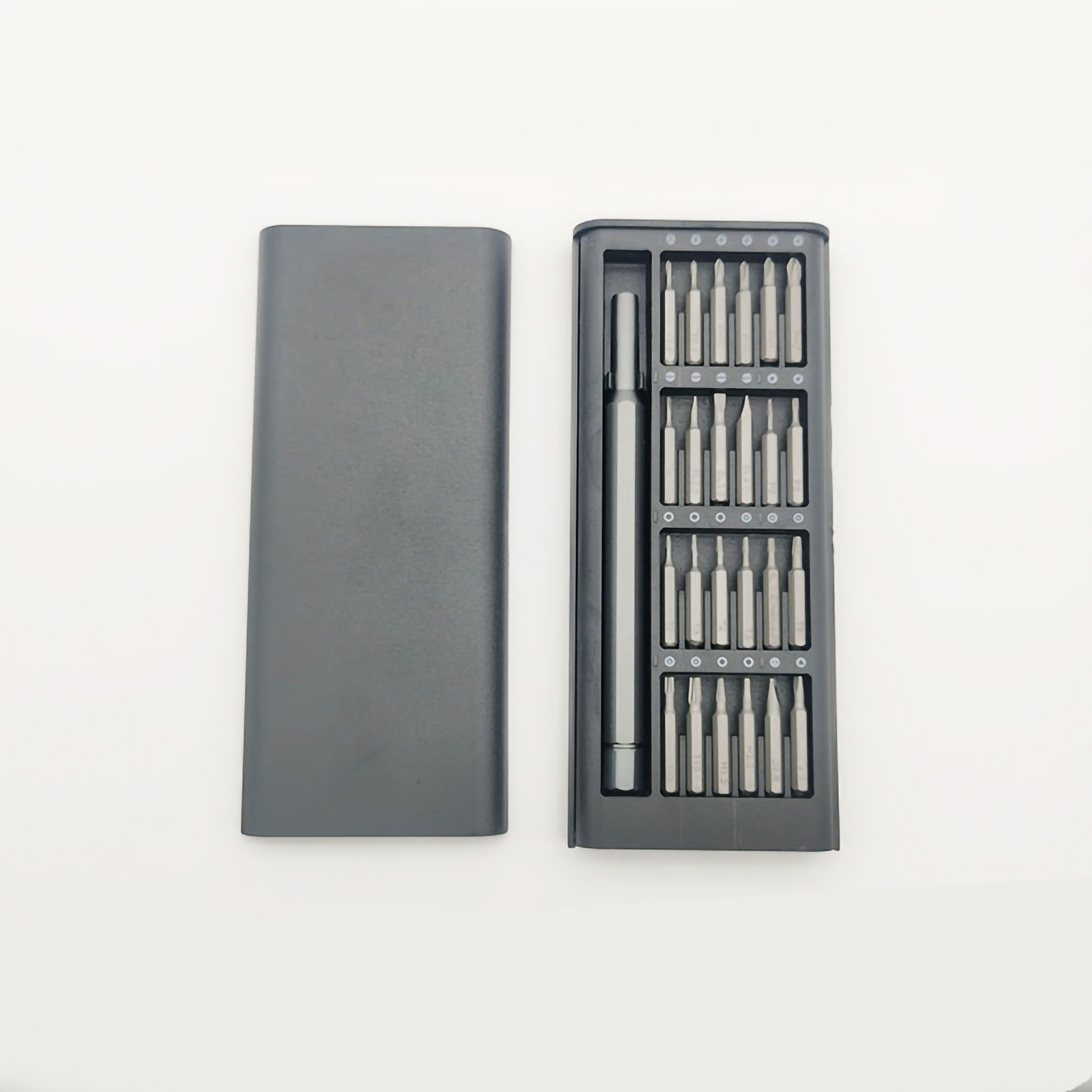 24-in-1 Schraubendreher-set Mit Aluminiumkoffer, Präzisionsschraubendreherbits Für Xiaomi-, Apple- Und Android-geräte (demontage Und Reparatur).