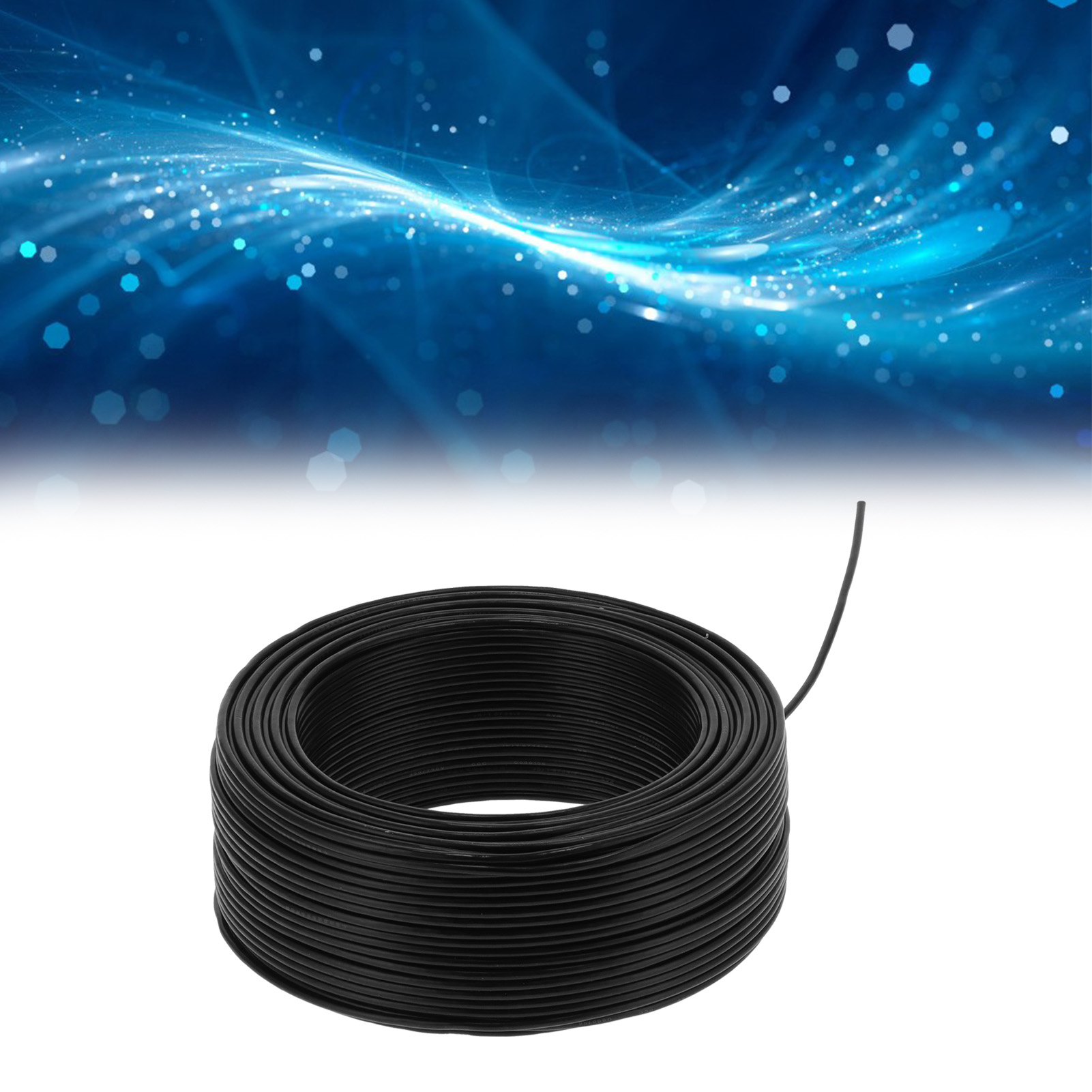 100 M Bvr-12,5 Flexibles Kabel, 19 Adern, Schwarzes Reinkupfer, Pvc-isoliert, 450 V Wechselstrom
