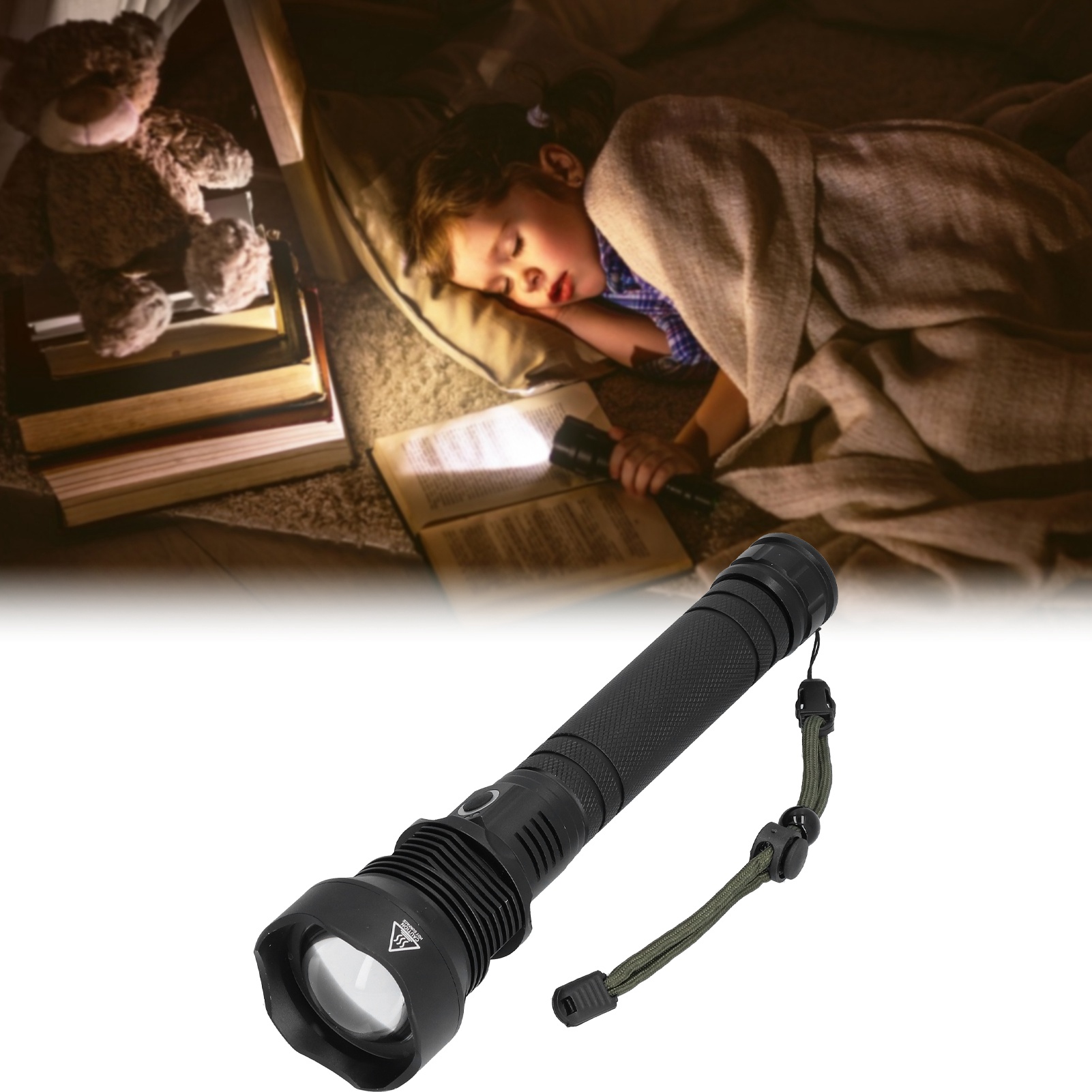 P70 Led-taschenlampe, Xph70-chip, Wasserdicht, Usb-aufladbar, Hochleistungs-taschenlampe.